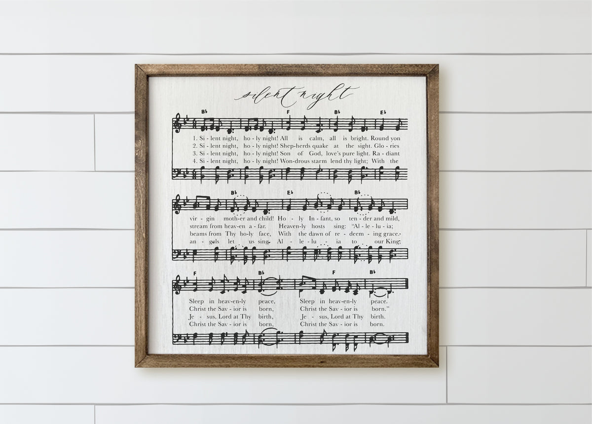 Wooden Frames - Silent Night