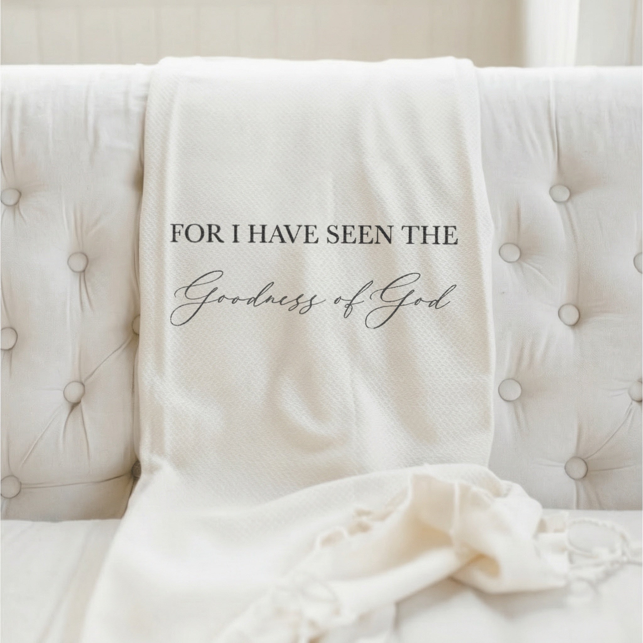 Throw Blankets - Goodness of God