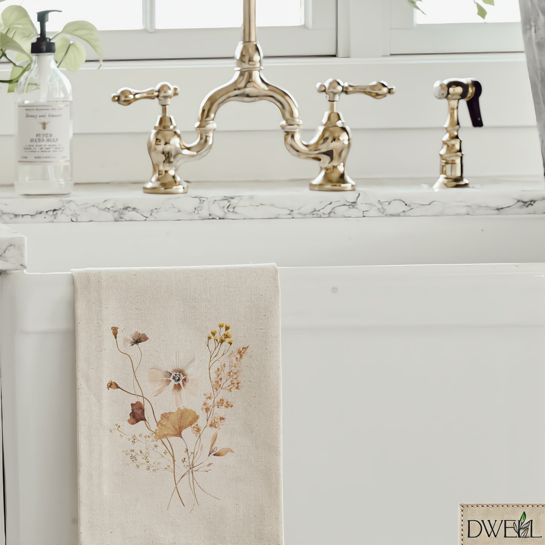 Tea Towel - Autumn Bouquet