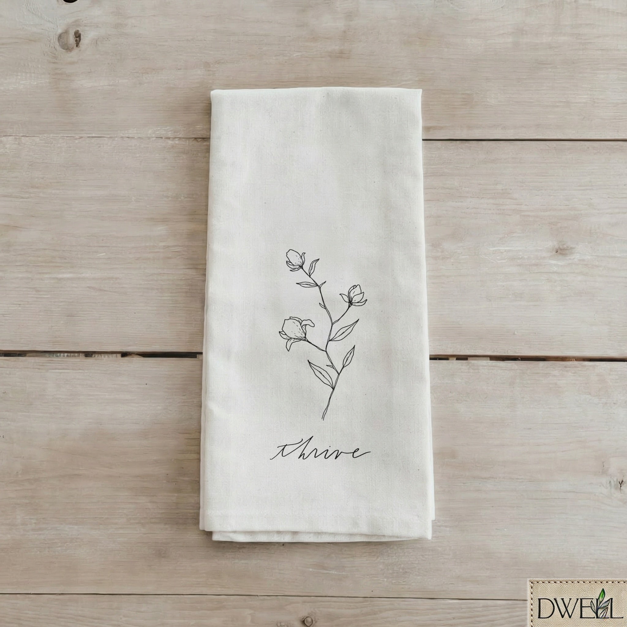 Tea Towel - Thrive Wildflower