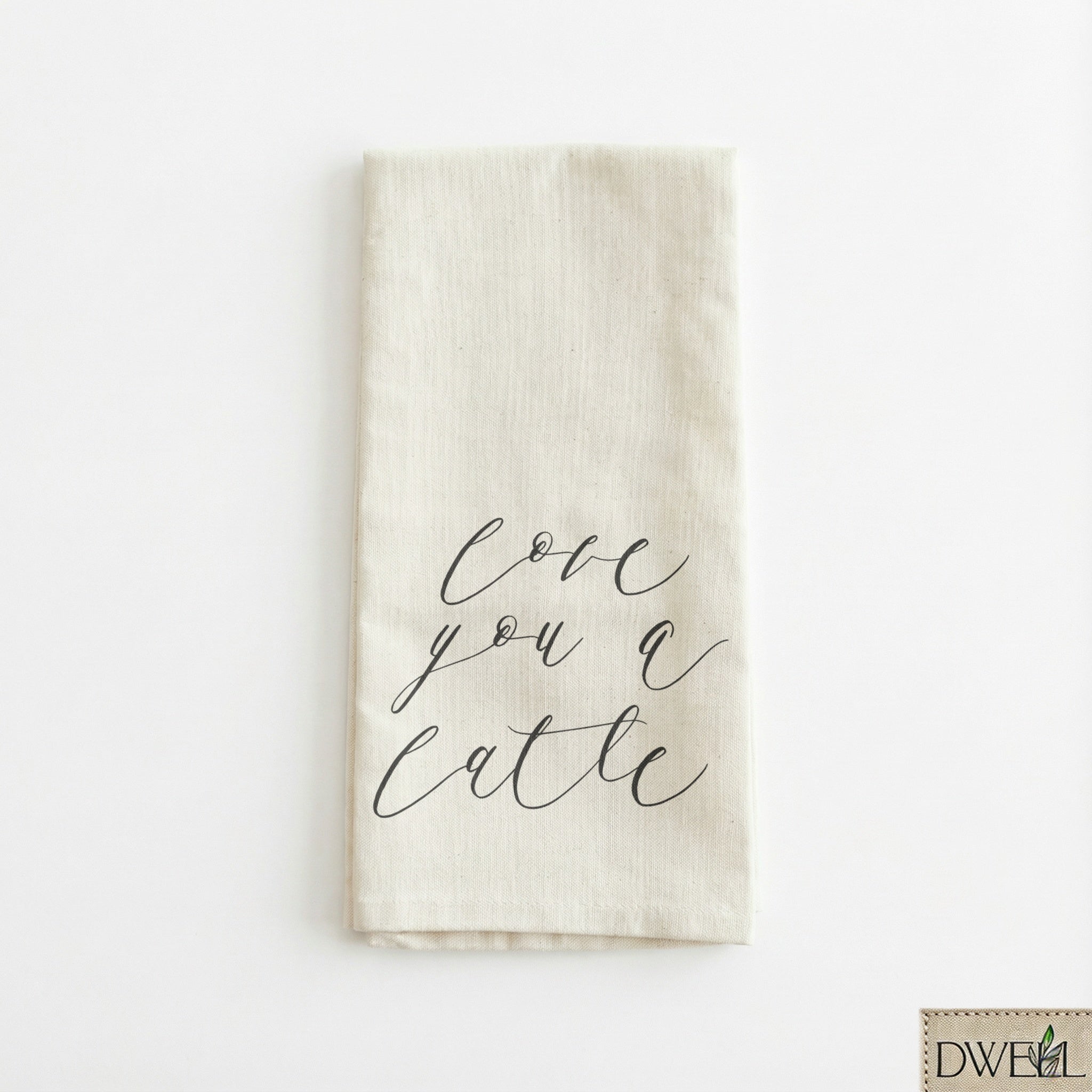Tea Towel - Love you a Latte