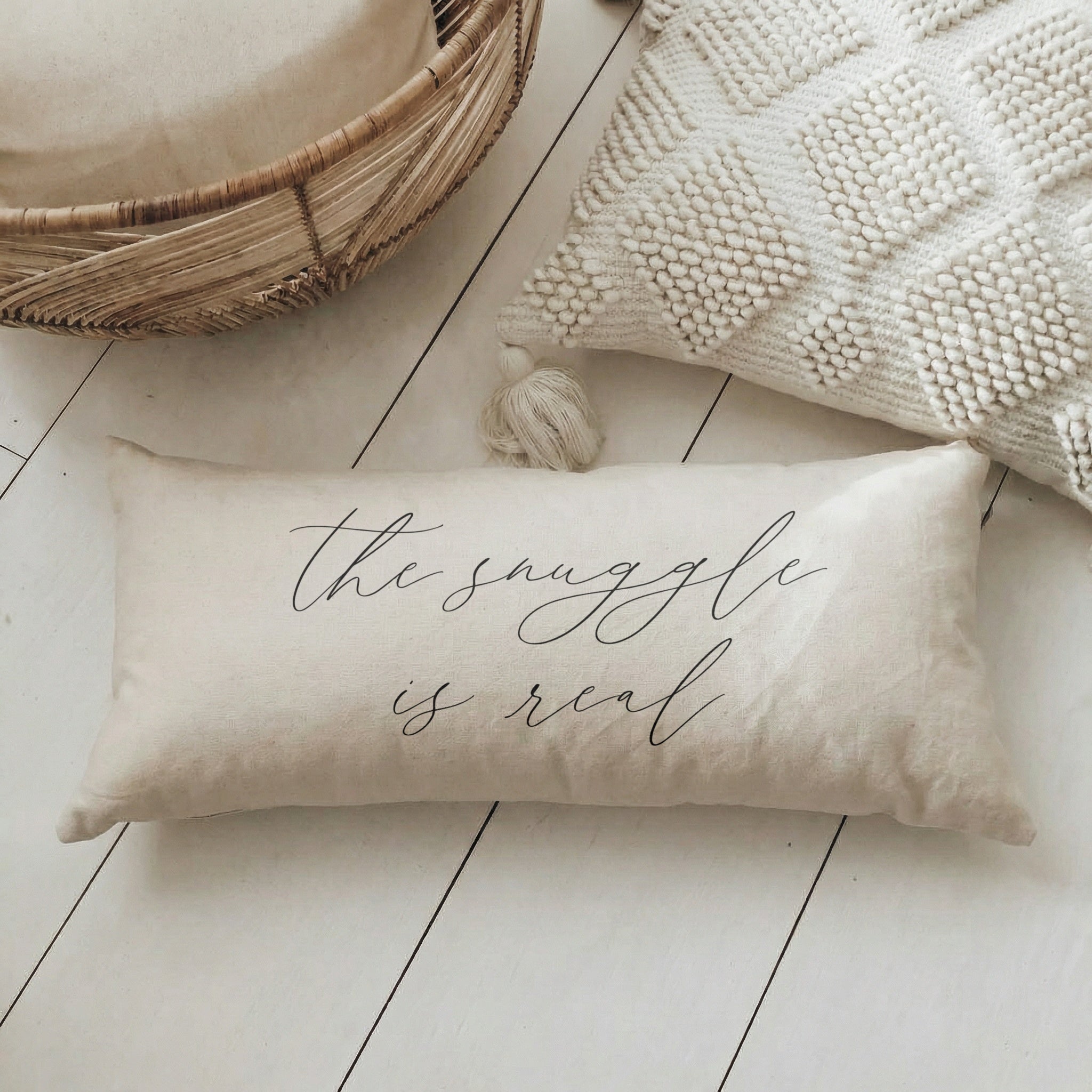 Lumbar Pillows - The Snuggle is Real