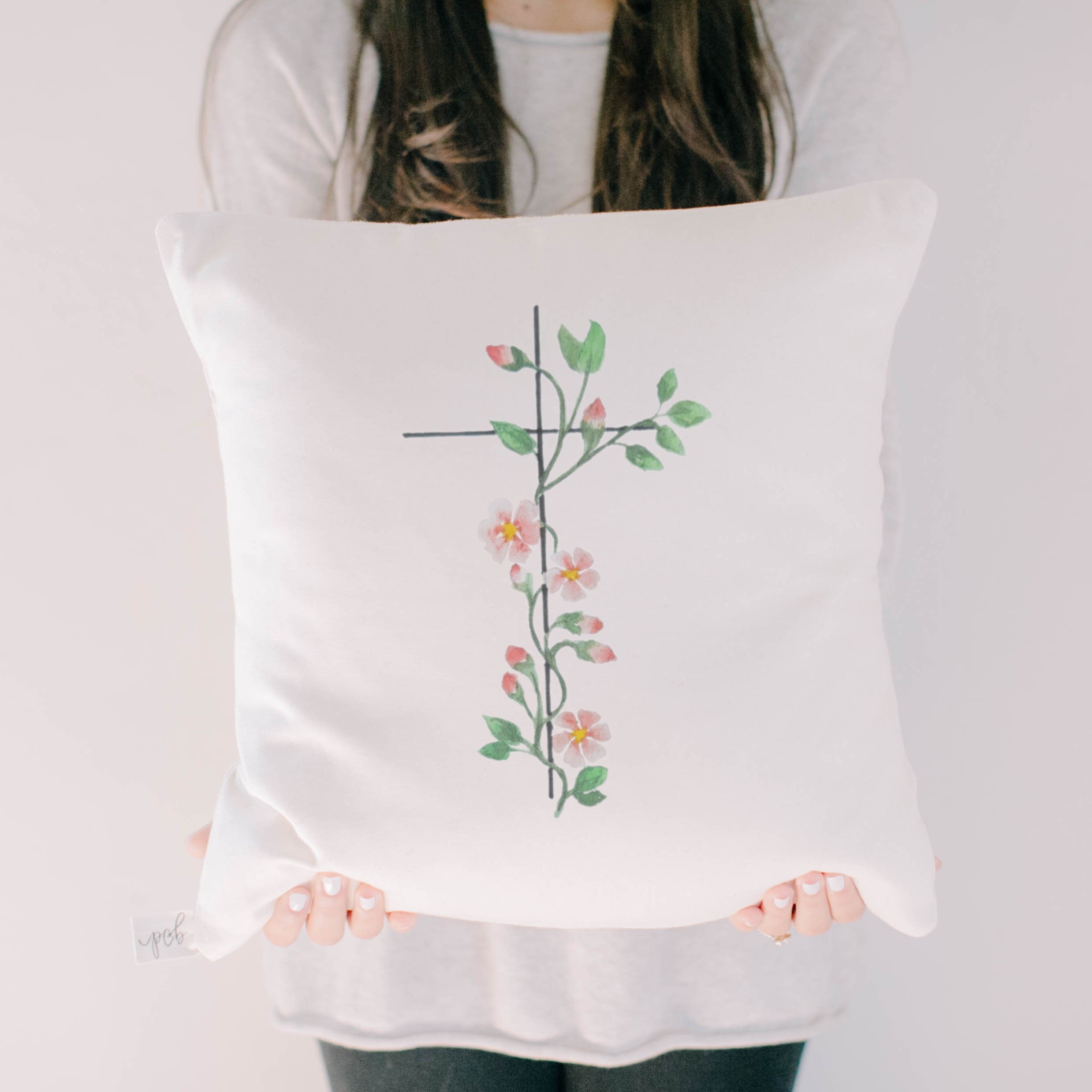 Throw Pillows - Spring Cross