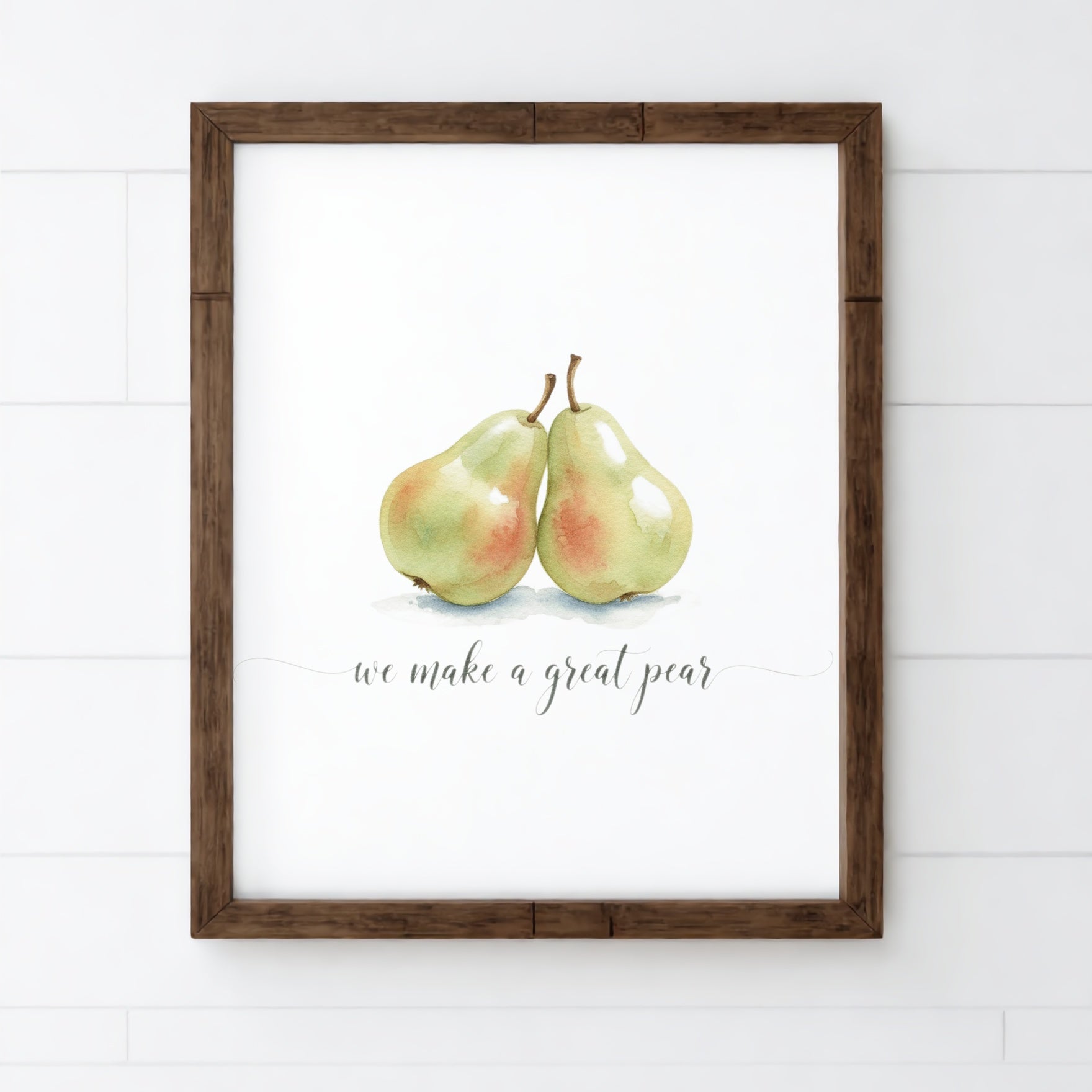 Wooden Frames - A Great Pear
