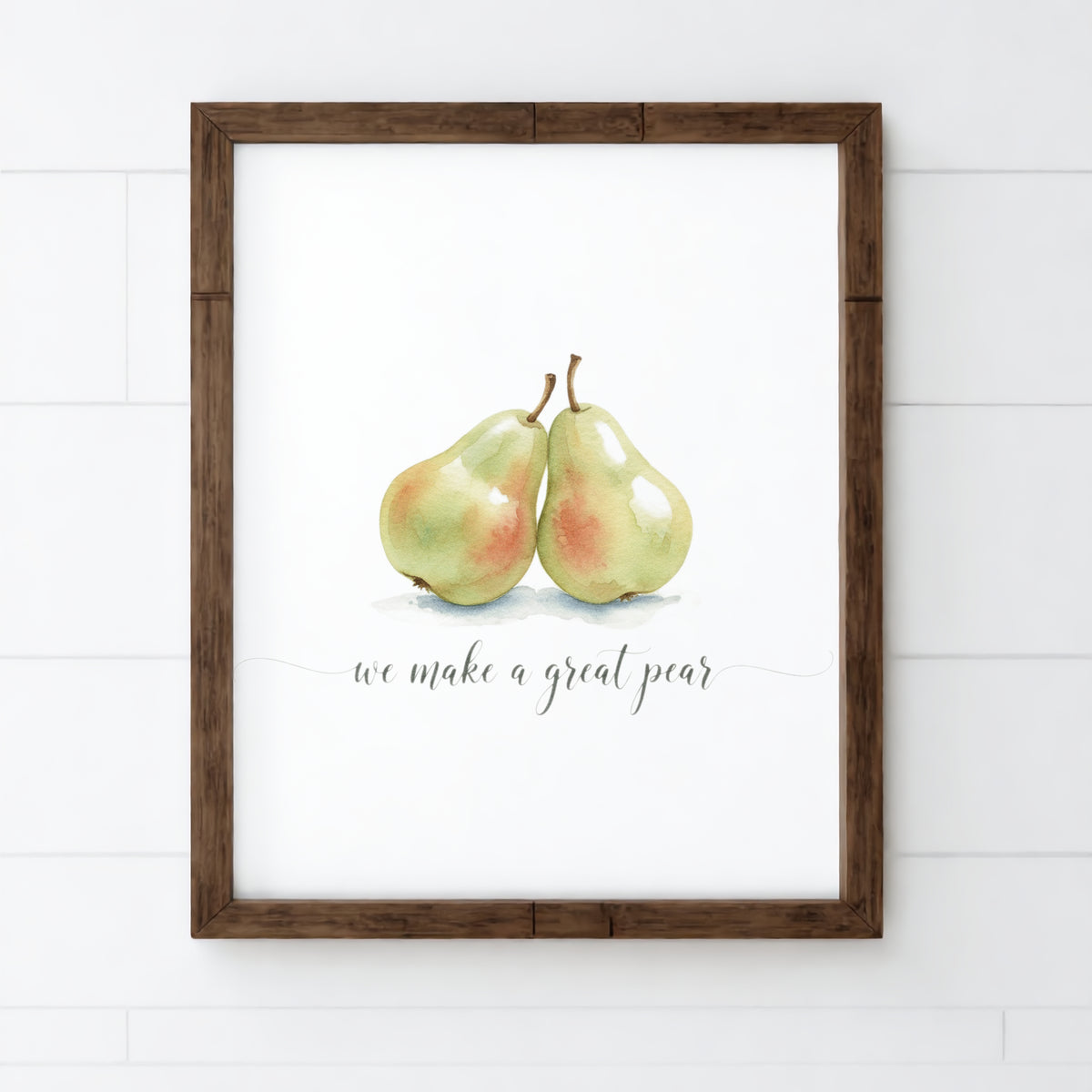 Wooden Frames - A Great Pear