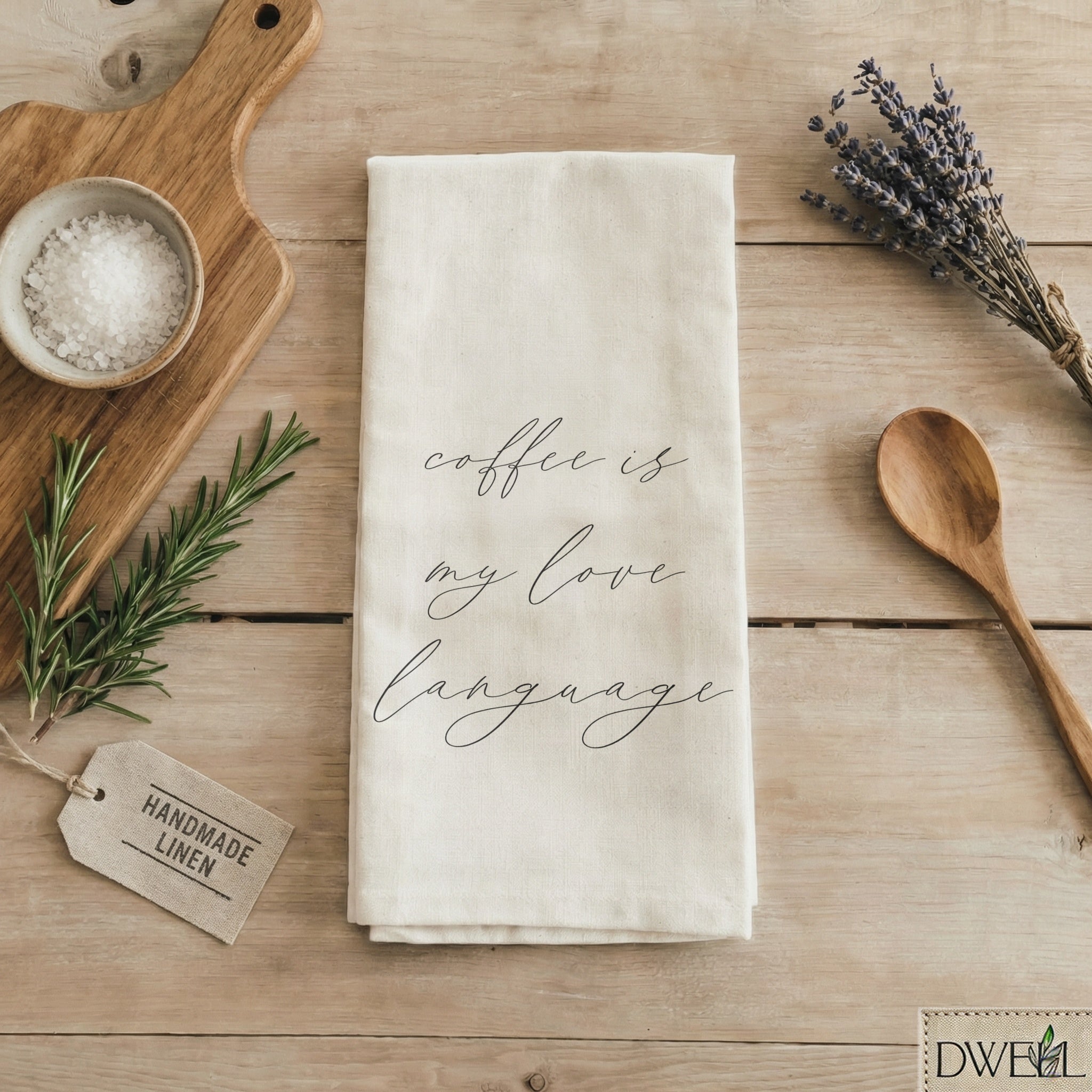 Tea Towel - Is My Love Language