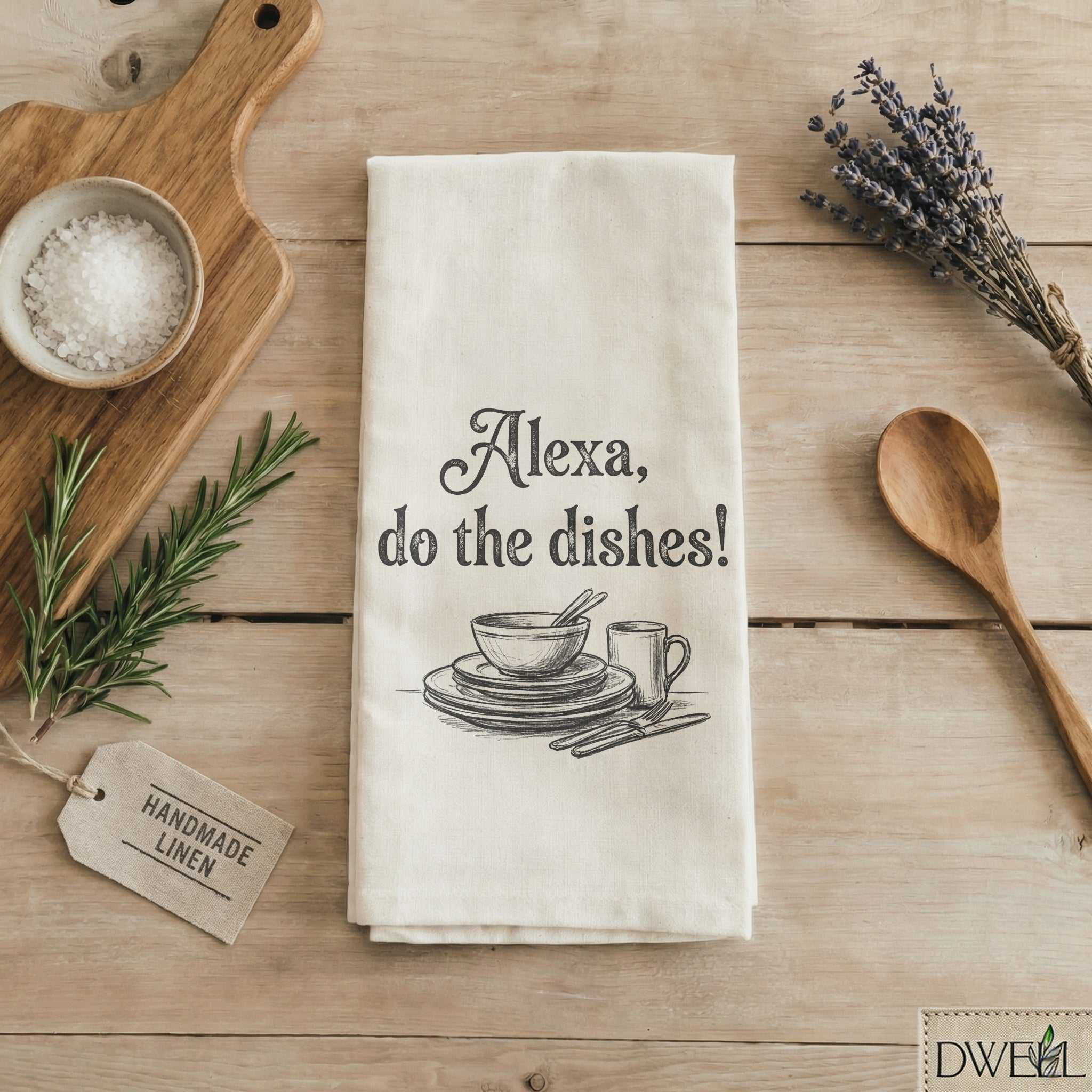 Tea Towel - Do The Dishes