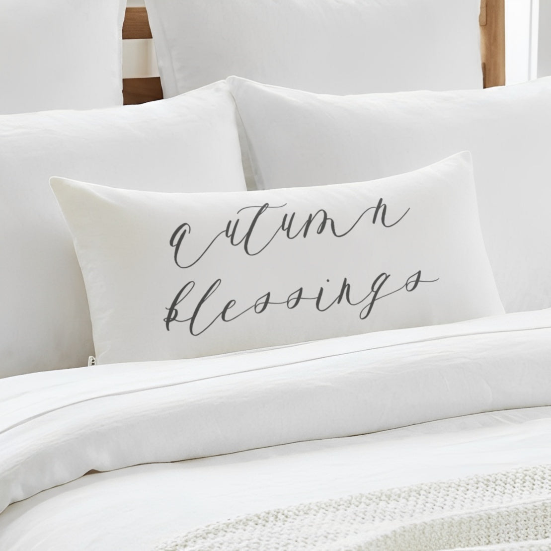 Lumbar Pillows - Autumn Blessings