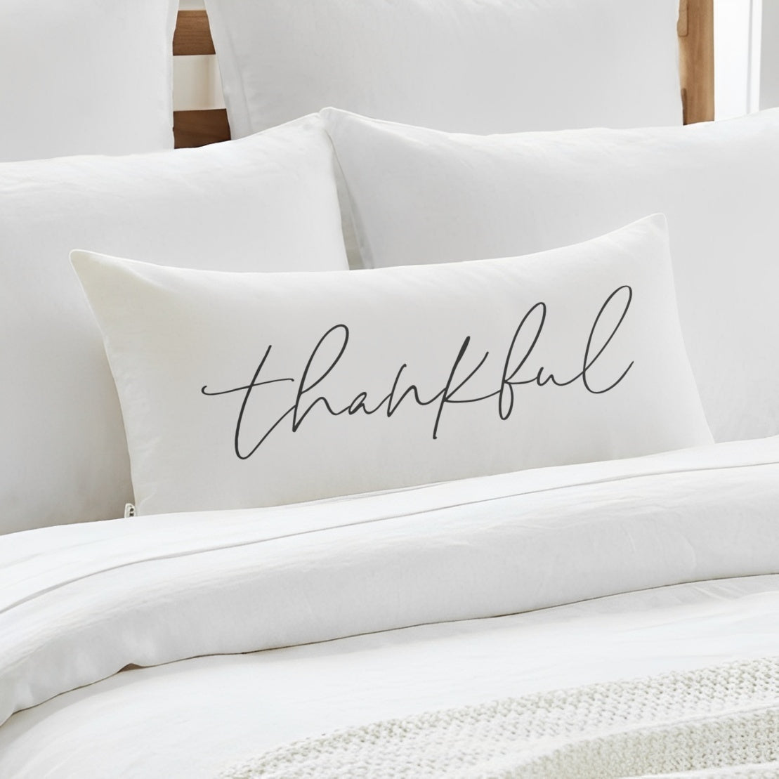 Lumbar Pillows - Thankful