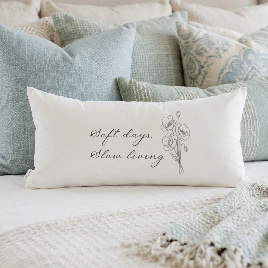Lumbar Pillows - Soft days slow living