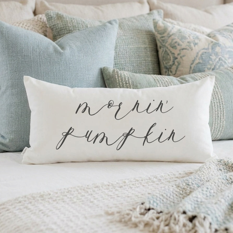 Lumbar Pillows - Mornin Pumpkin