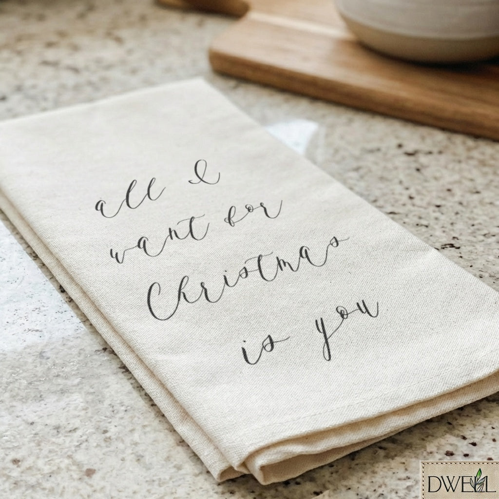 Tea Towel - All I Want for Christmas