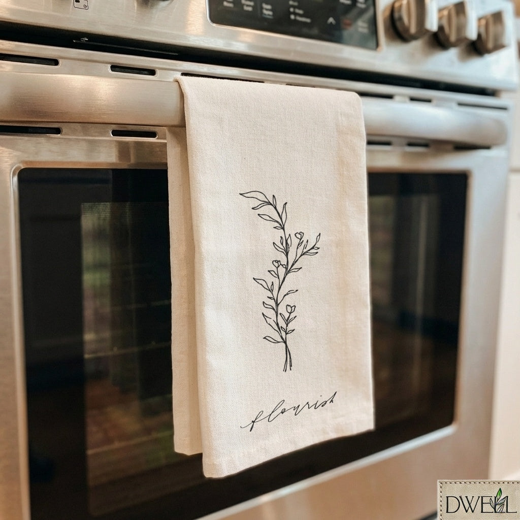 Tea Towel - Flourish Wildflower