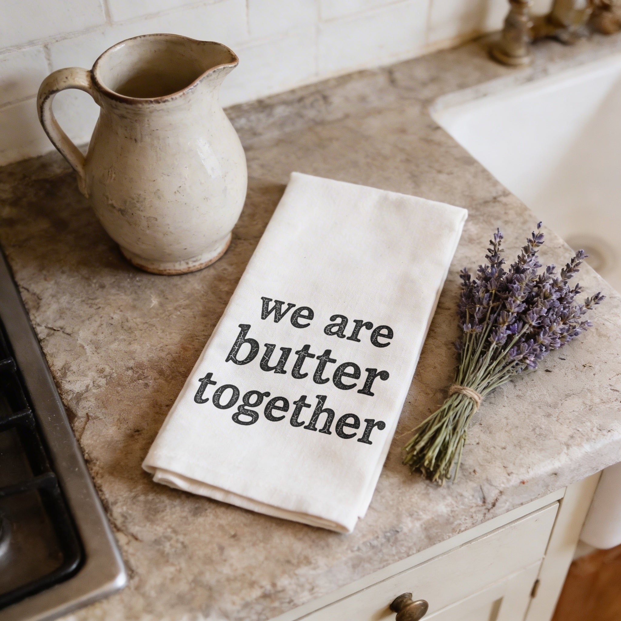 Tea Towel - Butter Together