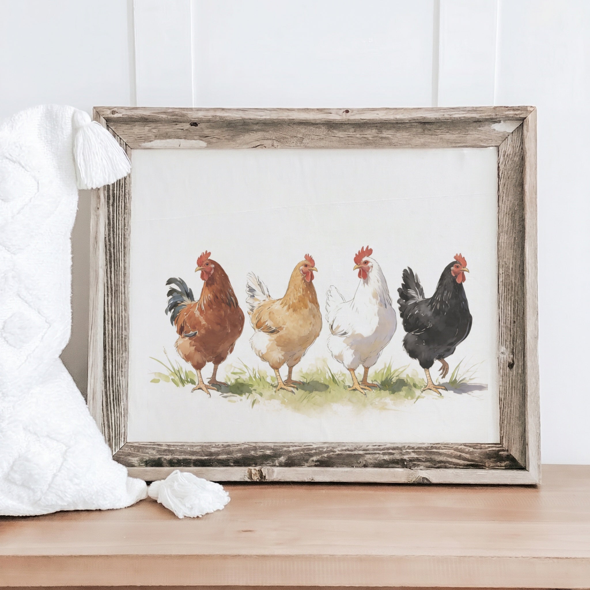 Barnwood Frames - Chicken Farm Paint