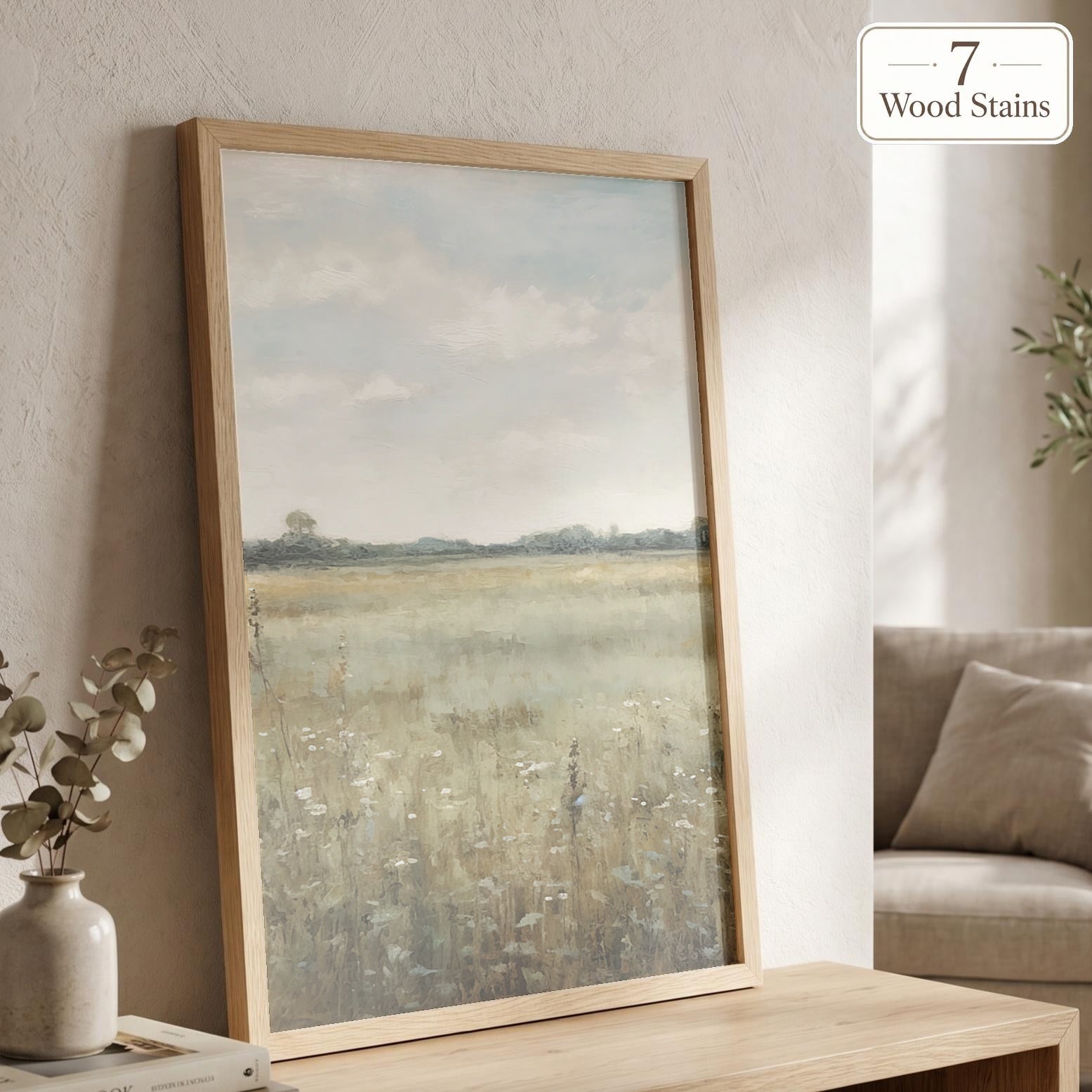 Wooden Frames - Blue Green Autumn