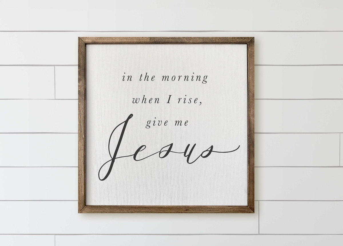 Wooden Frames - In the Morning When I Rise