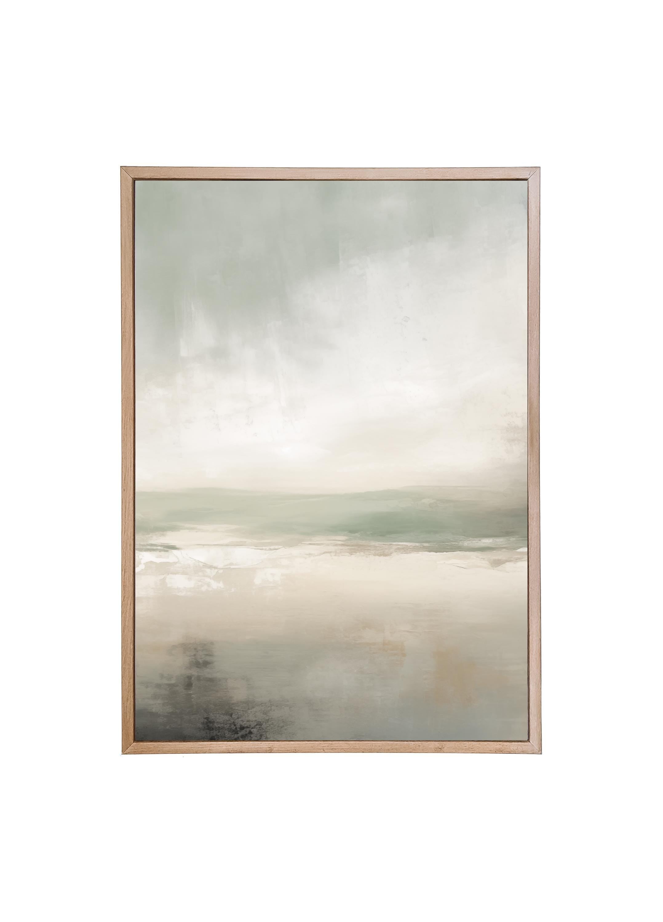 Wooden Frames - Abstract Blues