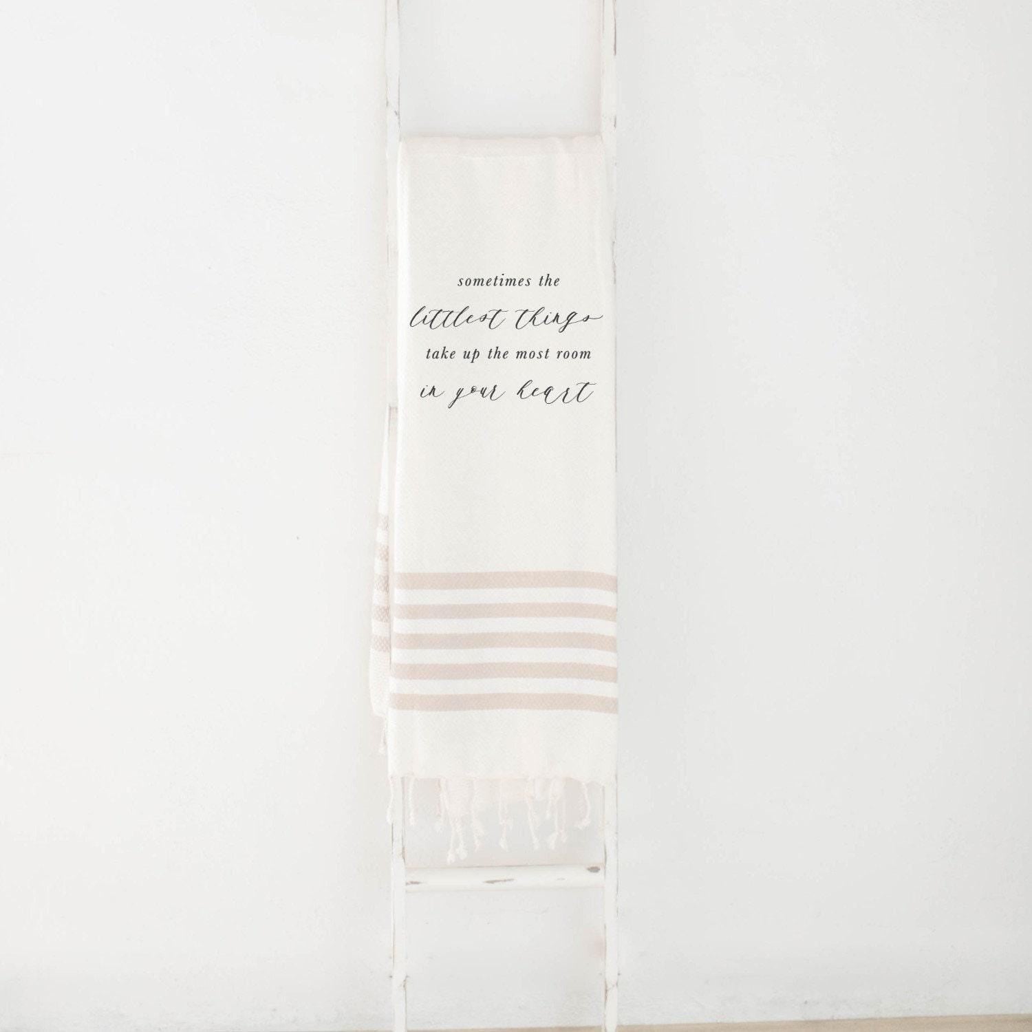 Throw Blankets - Sometimes The Littlest Things Take Up The