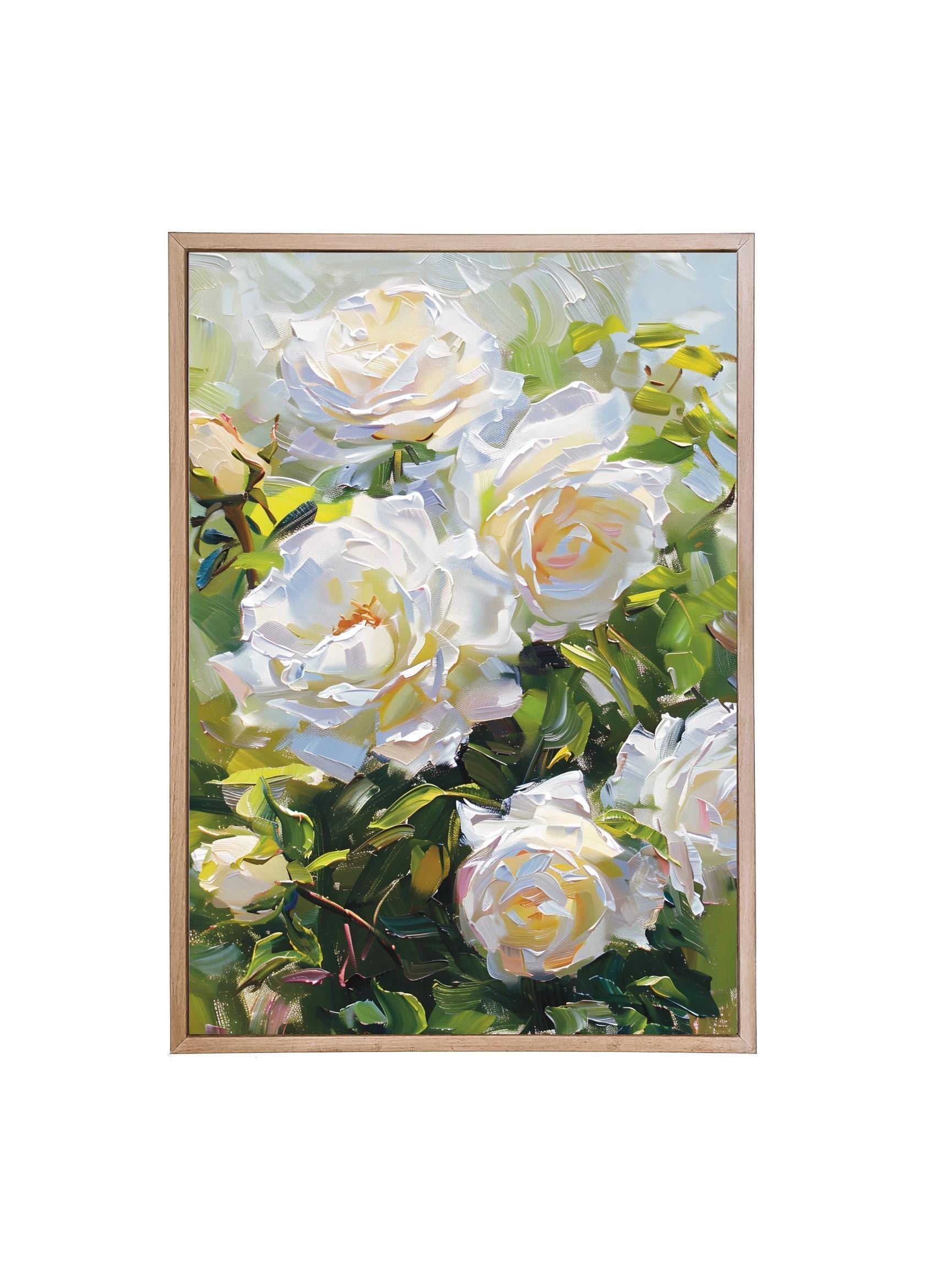 Wooden Frames - Rose Bush