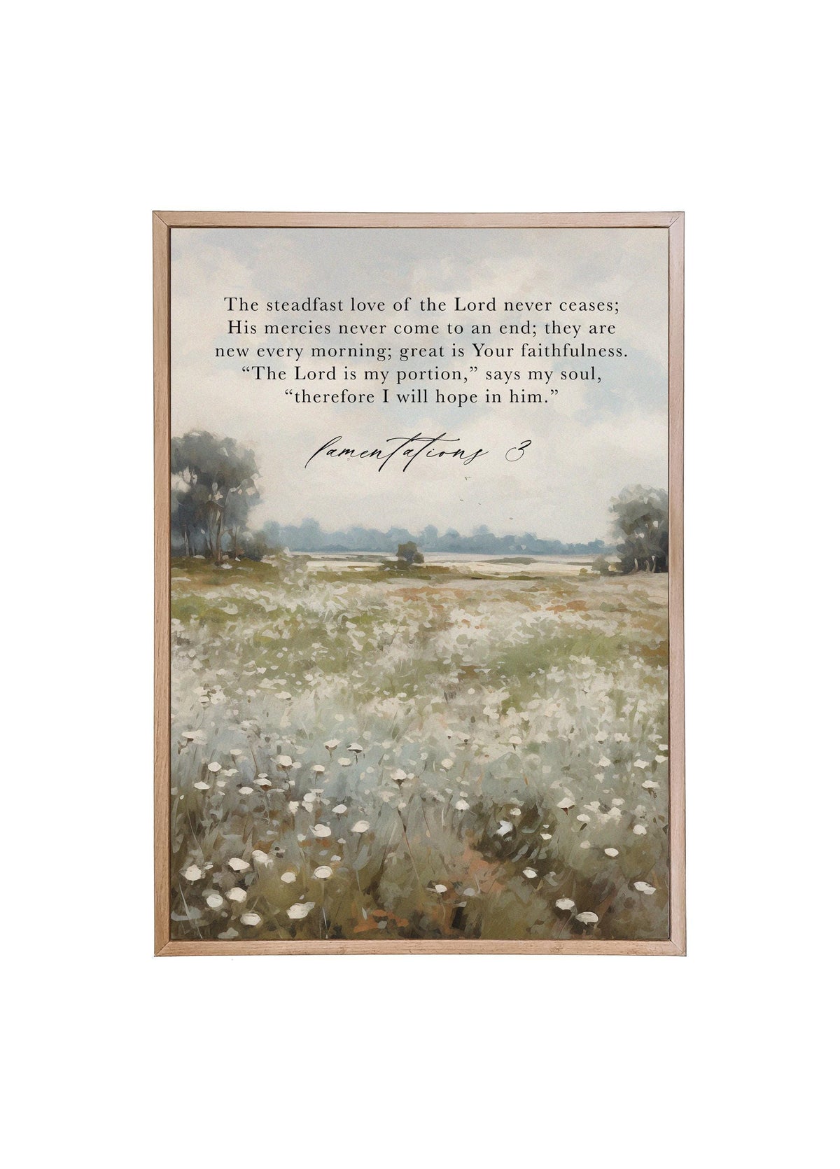 Wooden Frames - Lamentations 3