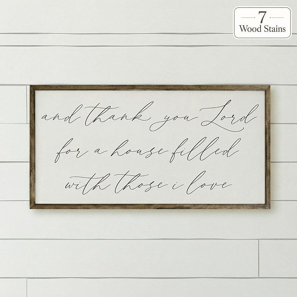 Wooden Frames - A House Full of People I Love