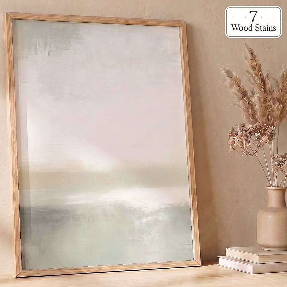 Wooden Frames - Abstract Blues