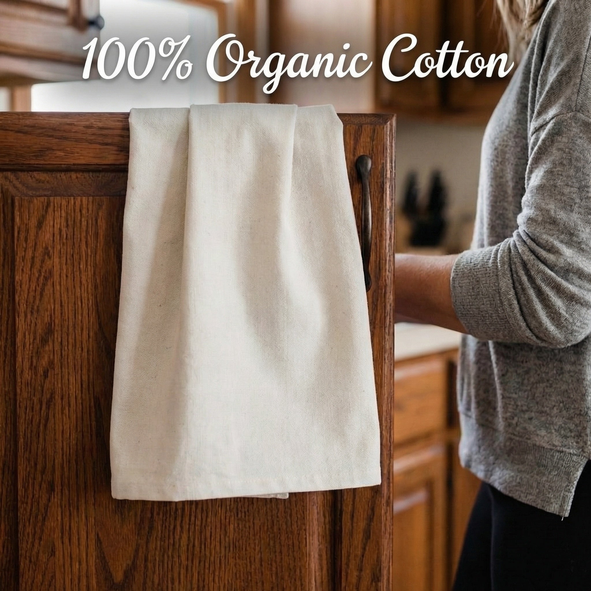 Tea Towel - Cafe Utensils Sketch