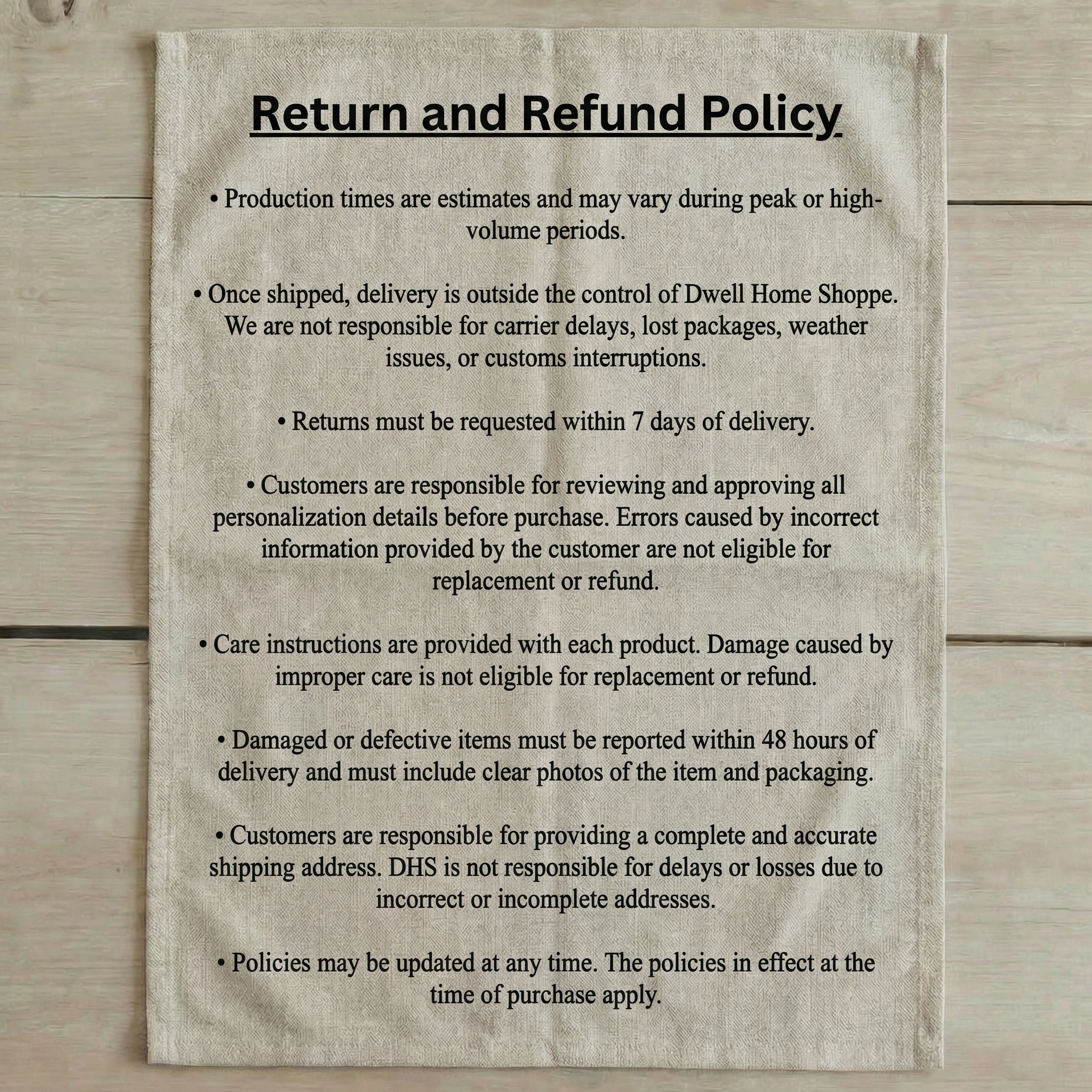 Tea Towel - He First loved Wreath