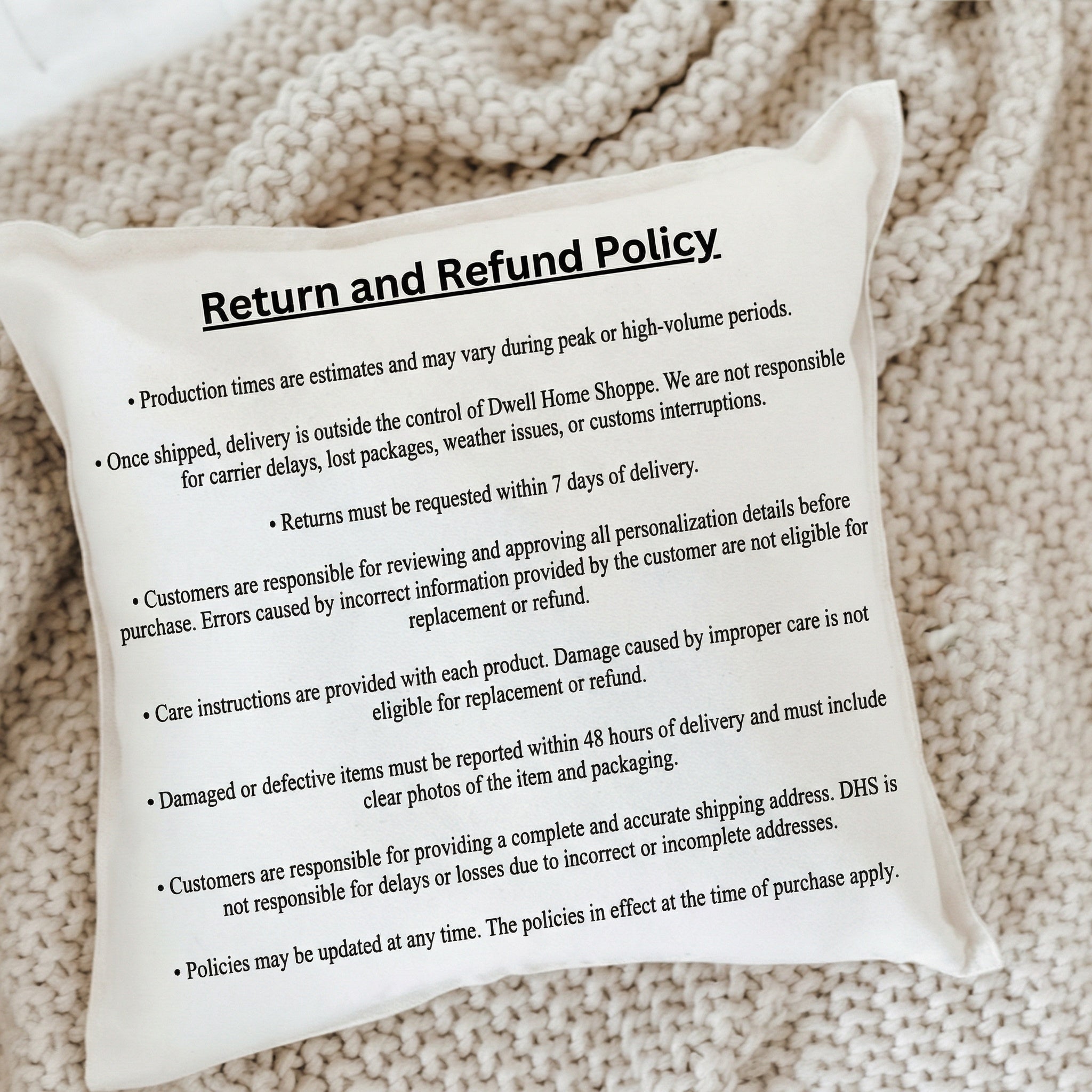 Lumbar Pillows - Soft days slow living