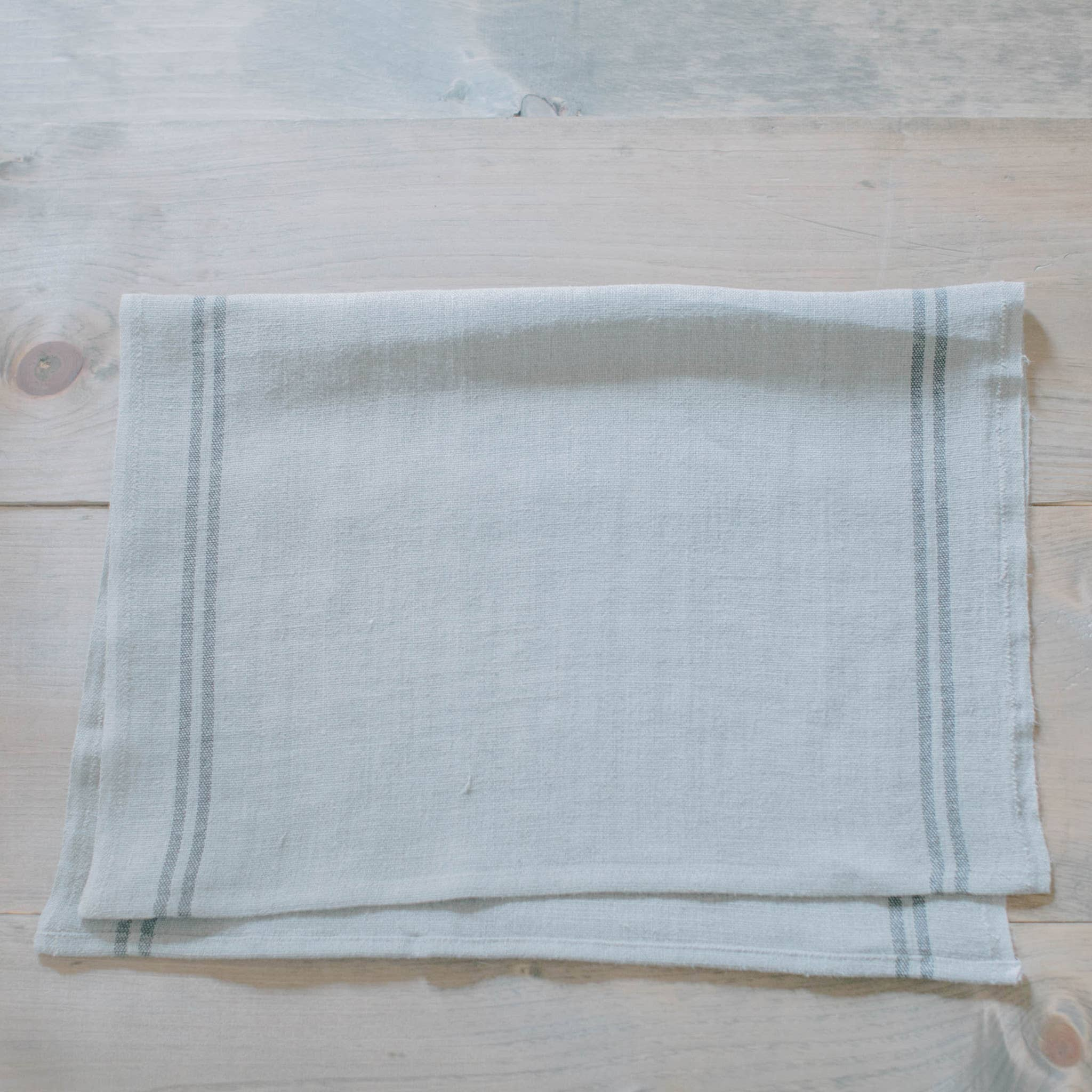 Tea Towel - Blue Striped French