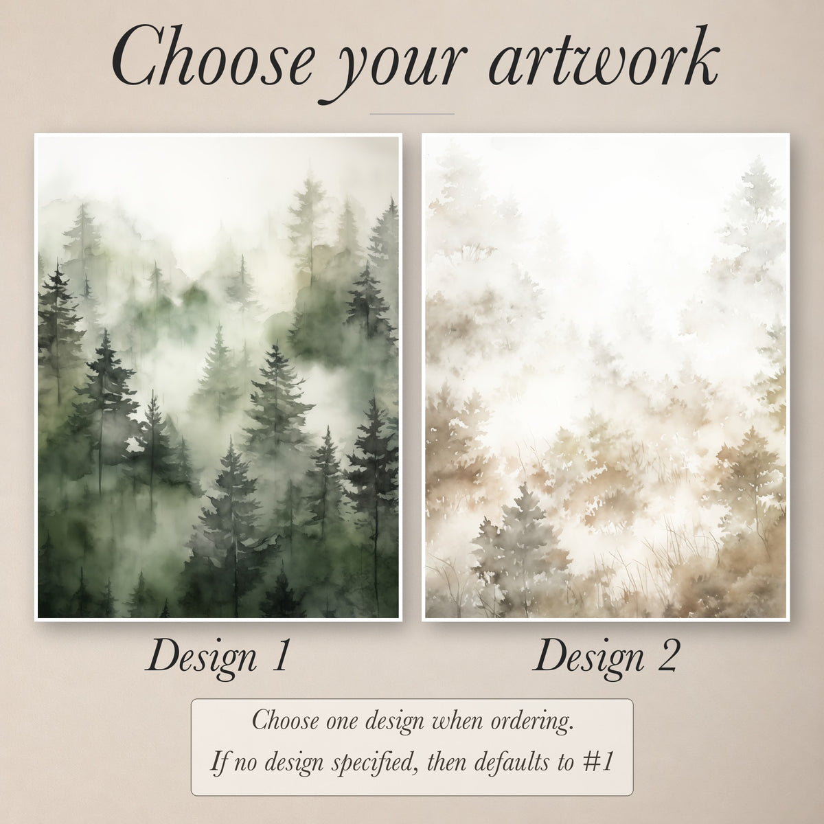 Wooden Frames - Shades of Green
