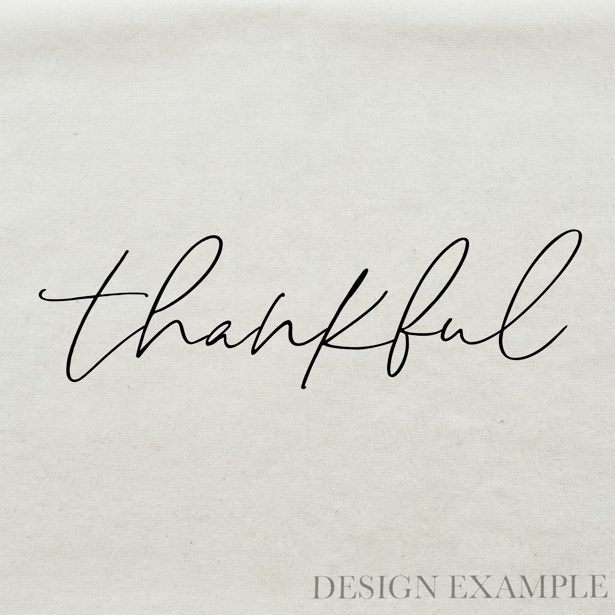 Tea Towel - Thankful