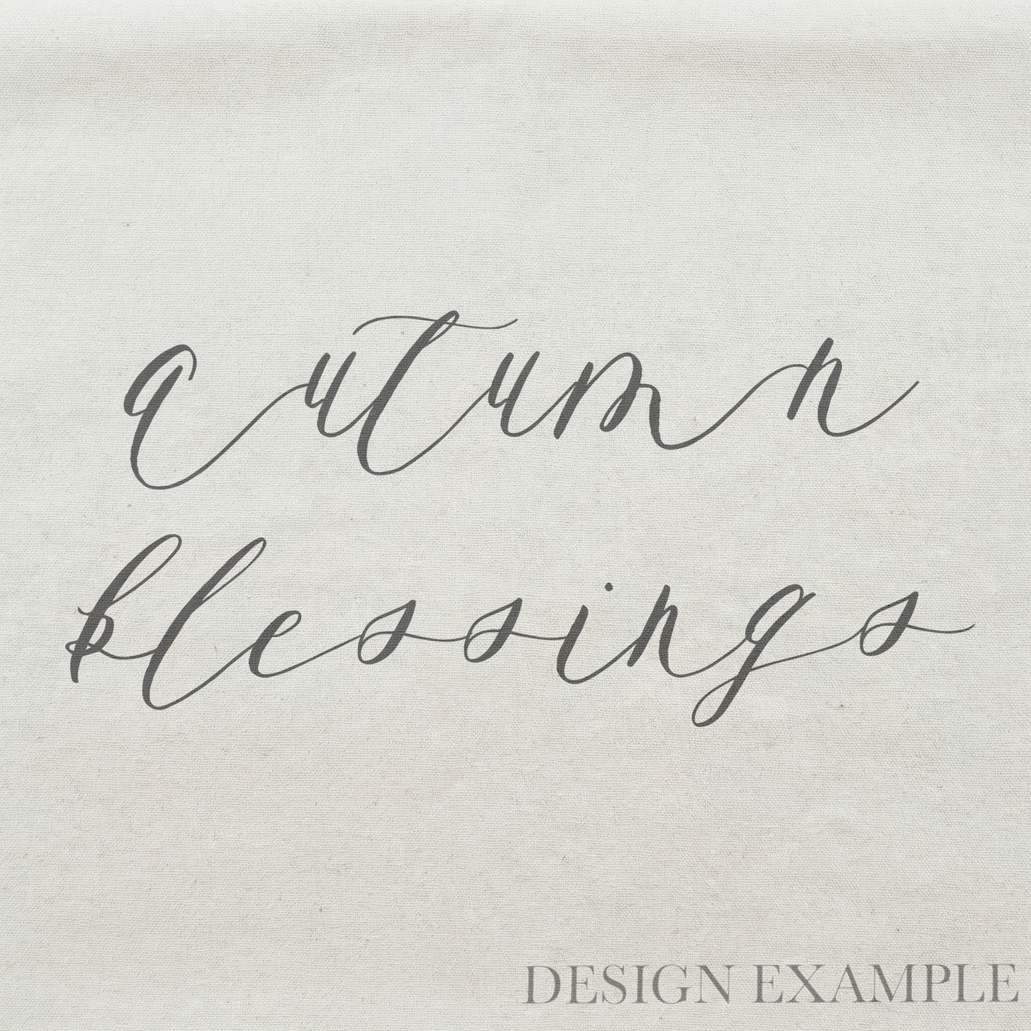 Tea Towel - Autumn Blessings