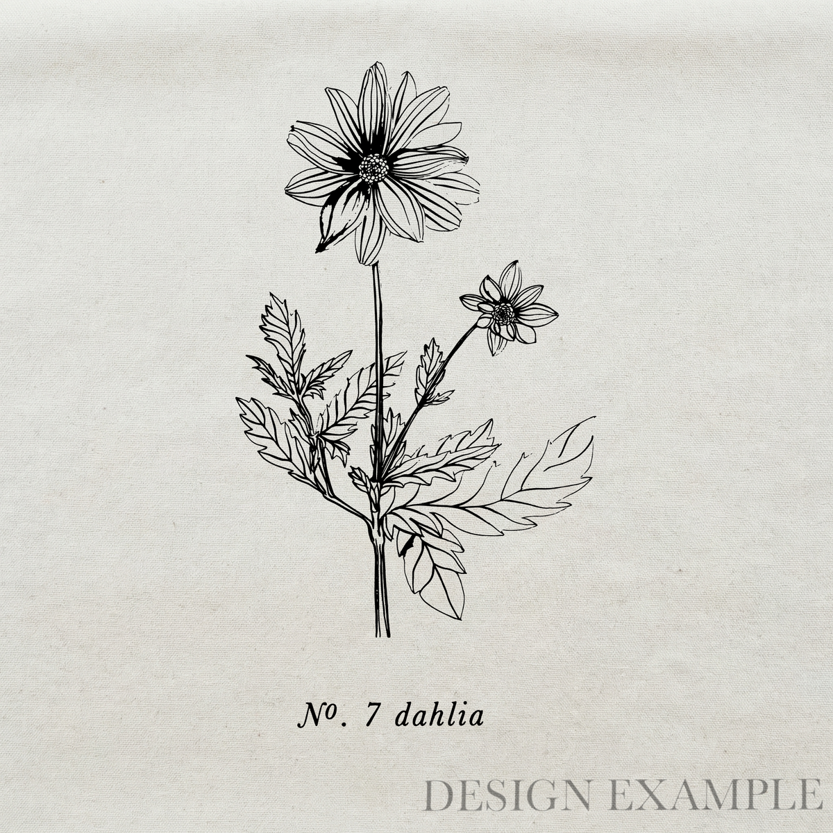 Tea Towel - Botanical Flowers