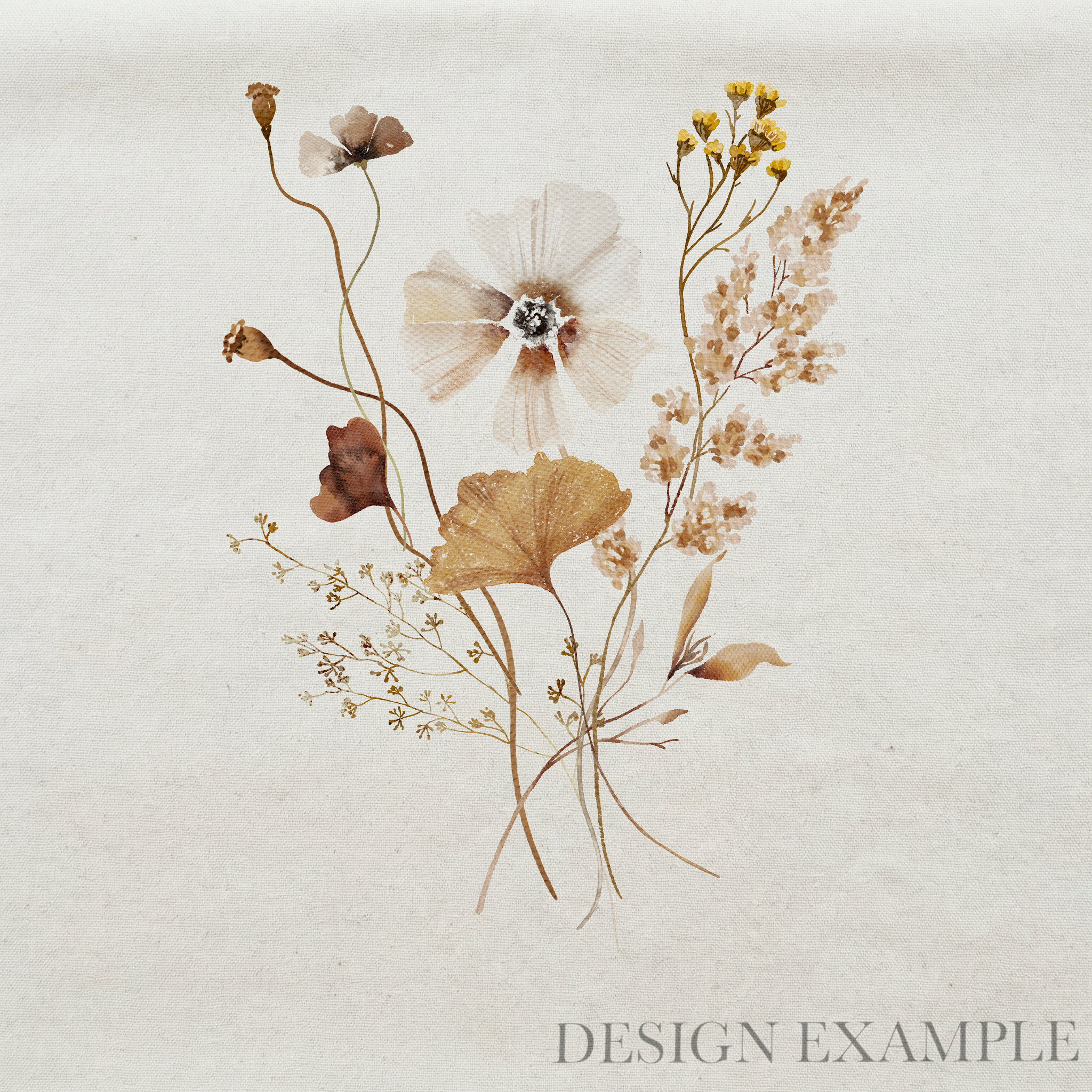 Tea Towel - Autumn Bouquet