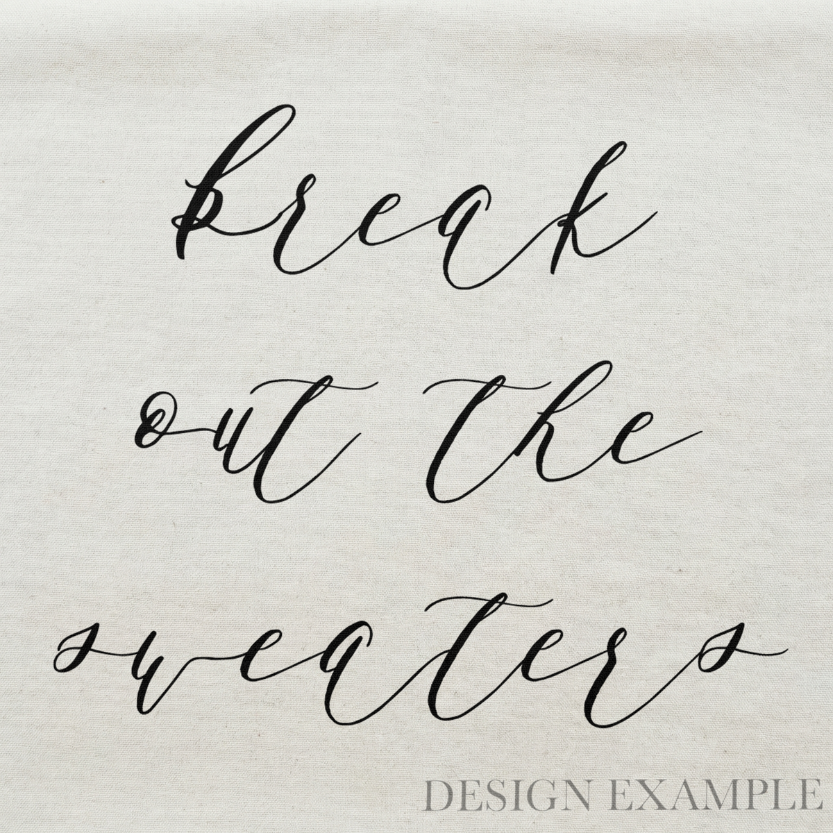 Tea Towel - Break Out The Sweaters