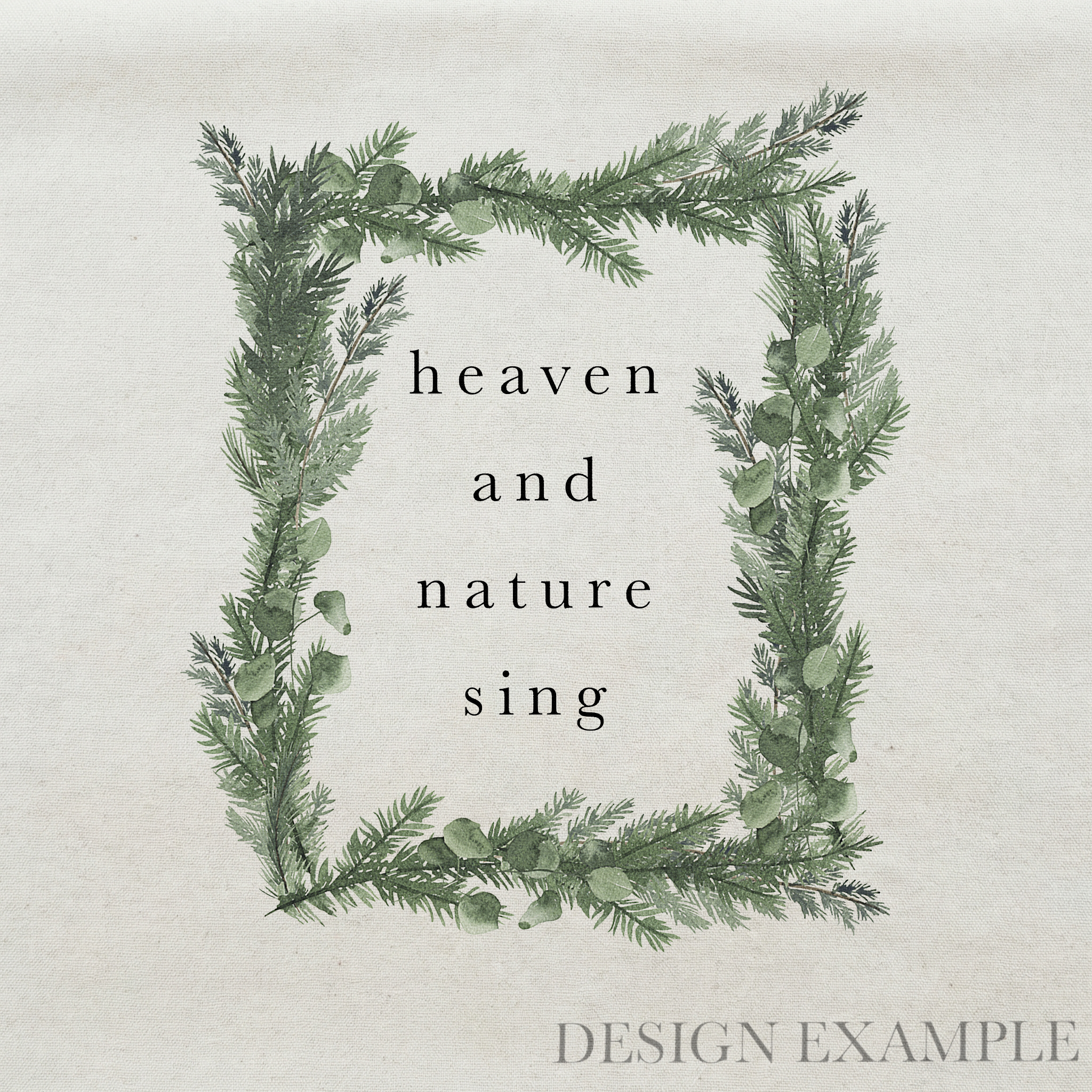 Tea Towel - Heaven and Nature