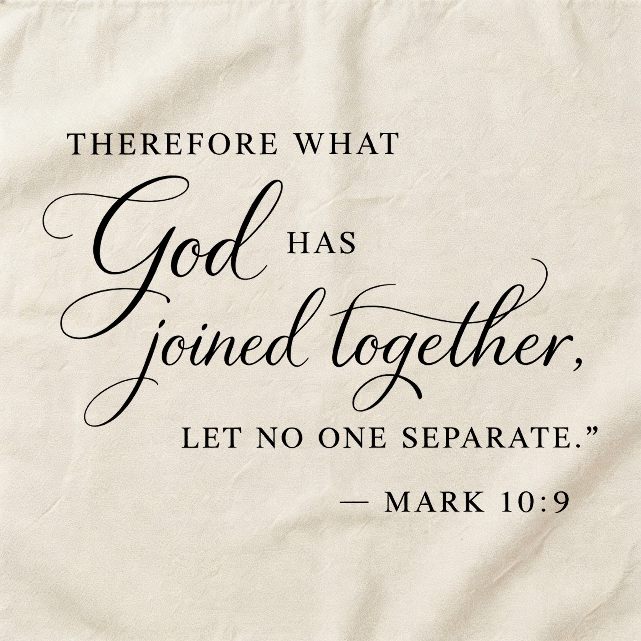 Wall Banner - Mark 10.9
