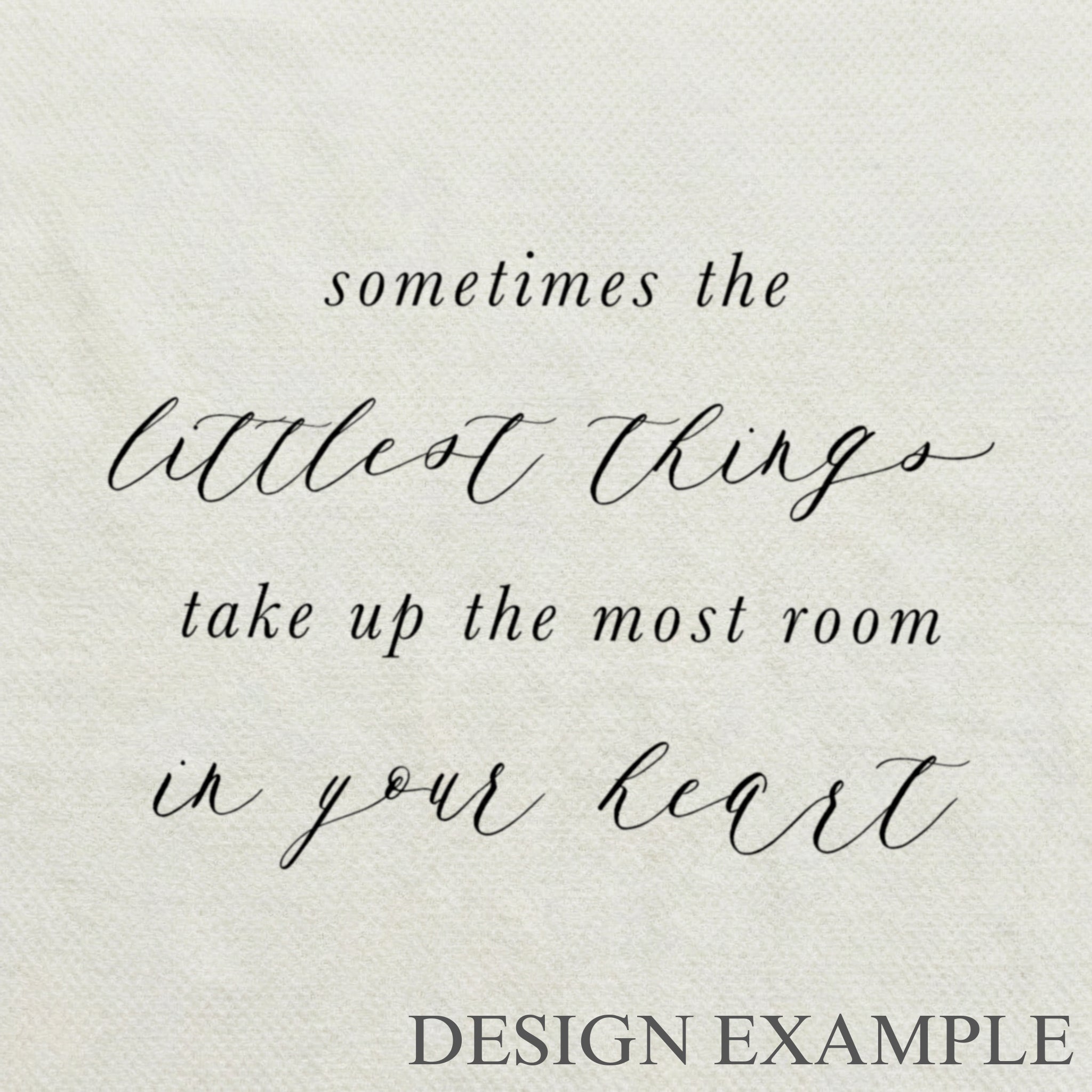 Throw Blankets - Sometimes The Littlest Things Take Up The