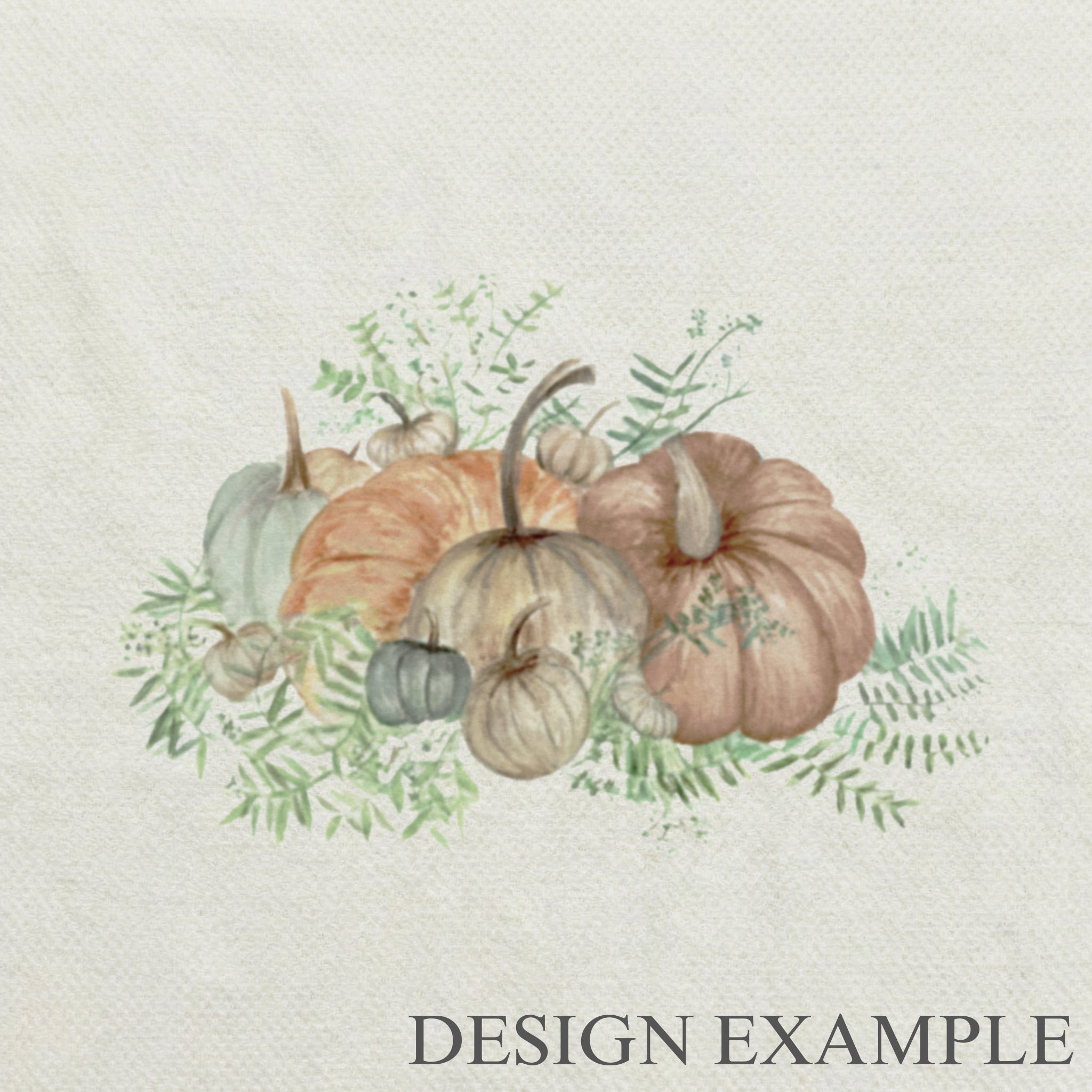 Throw Blankets - Pumpkin Bunch Watercolor