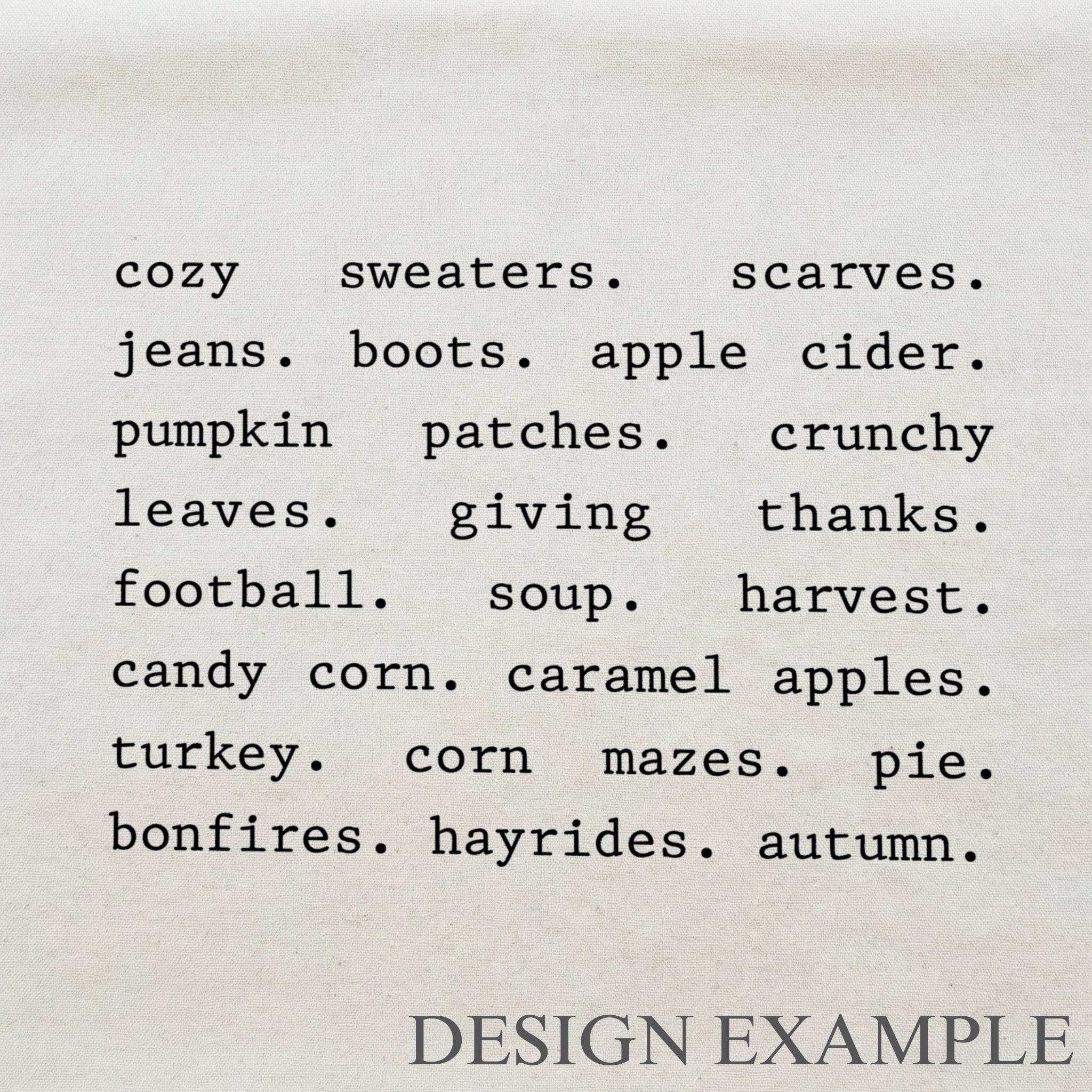 Throw Pillows - Fall Things