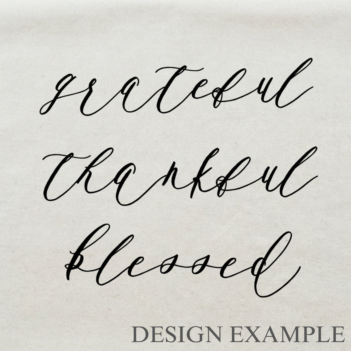Throw Pillows - Grateful Thankful Blessed