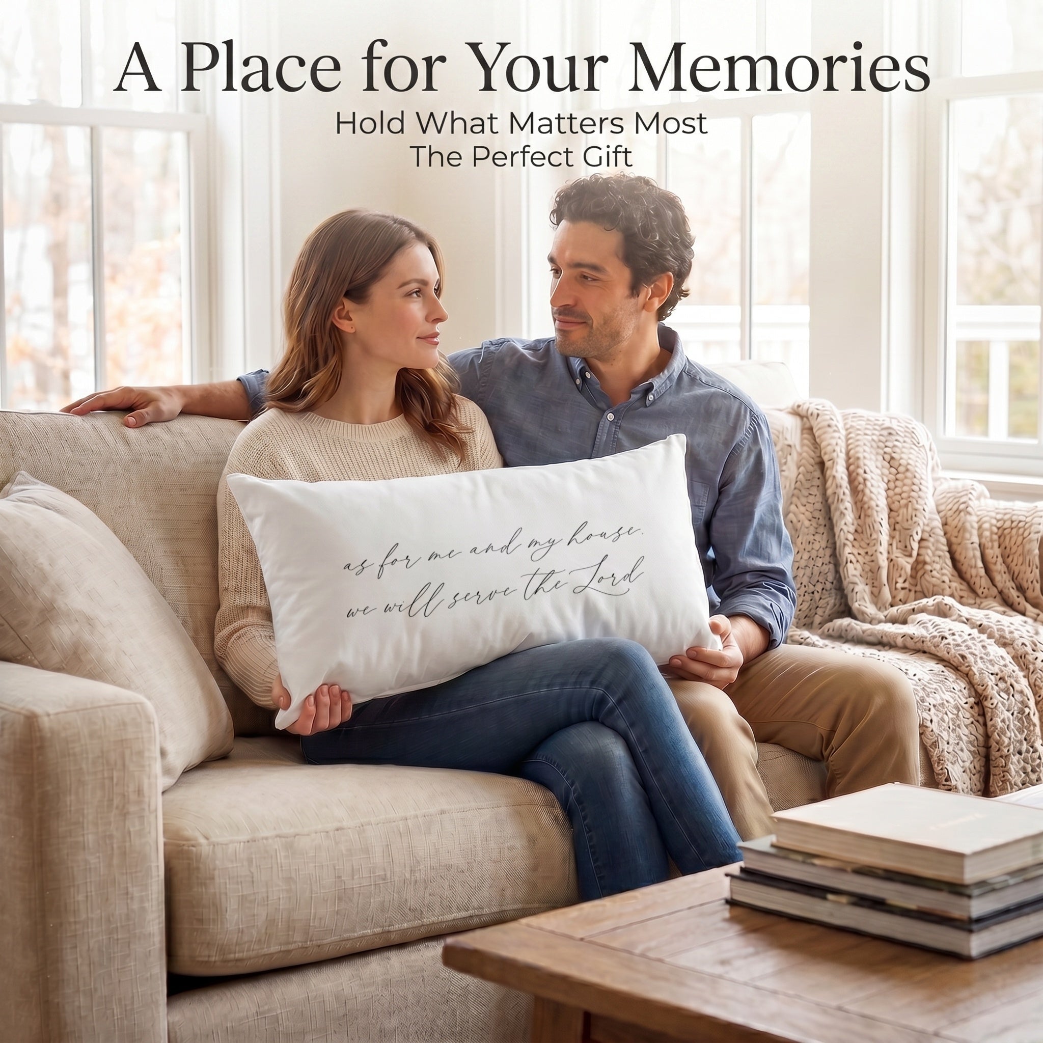 Lumbar Pillows - As For Me and My House