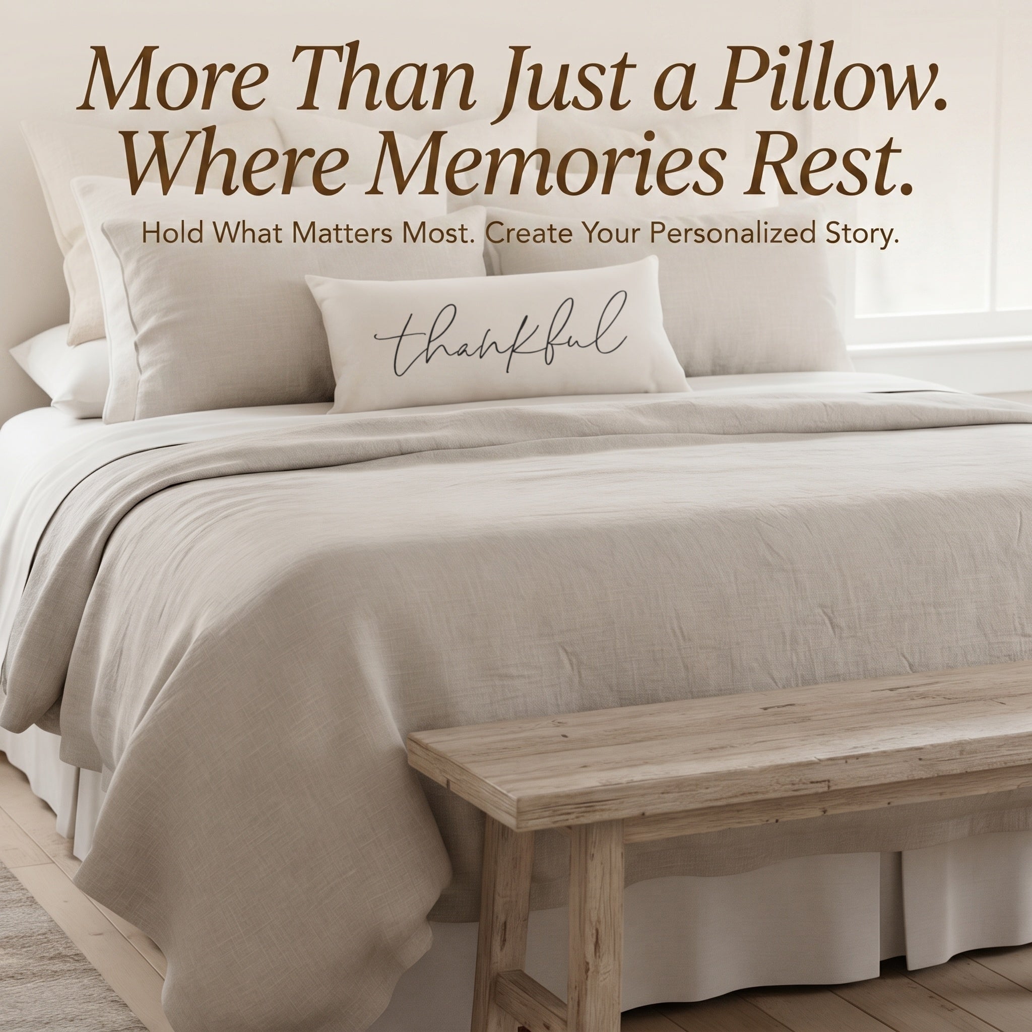 Lumbar Pillows - Thankful