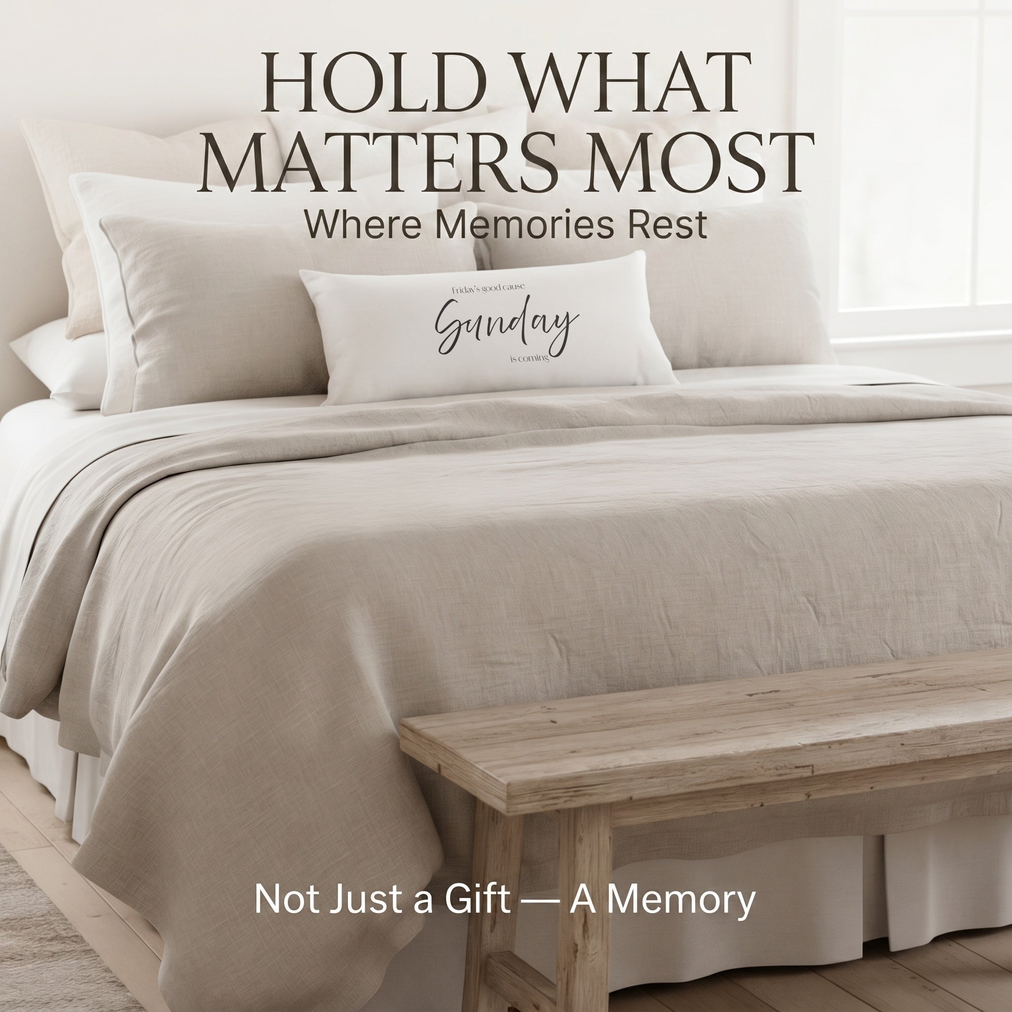 Lumbar Pillows - Sunday Is Coming