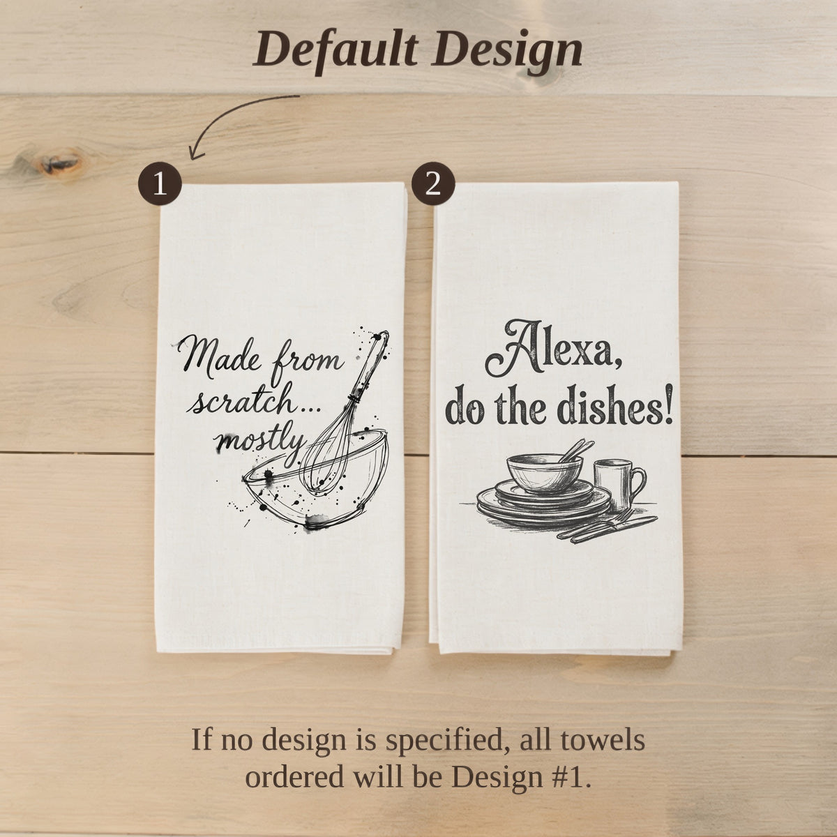 Tea Towel - Made from Scratch