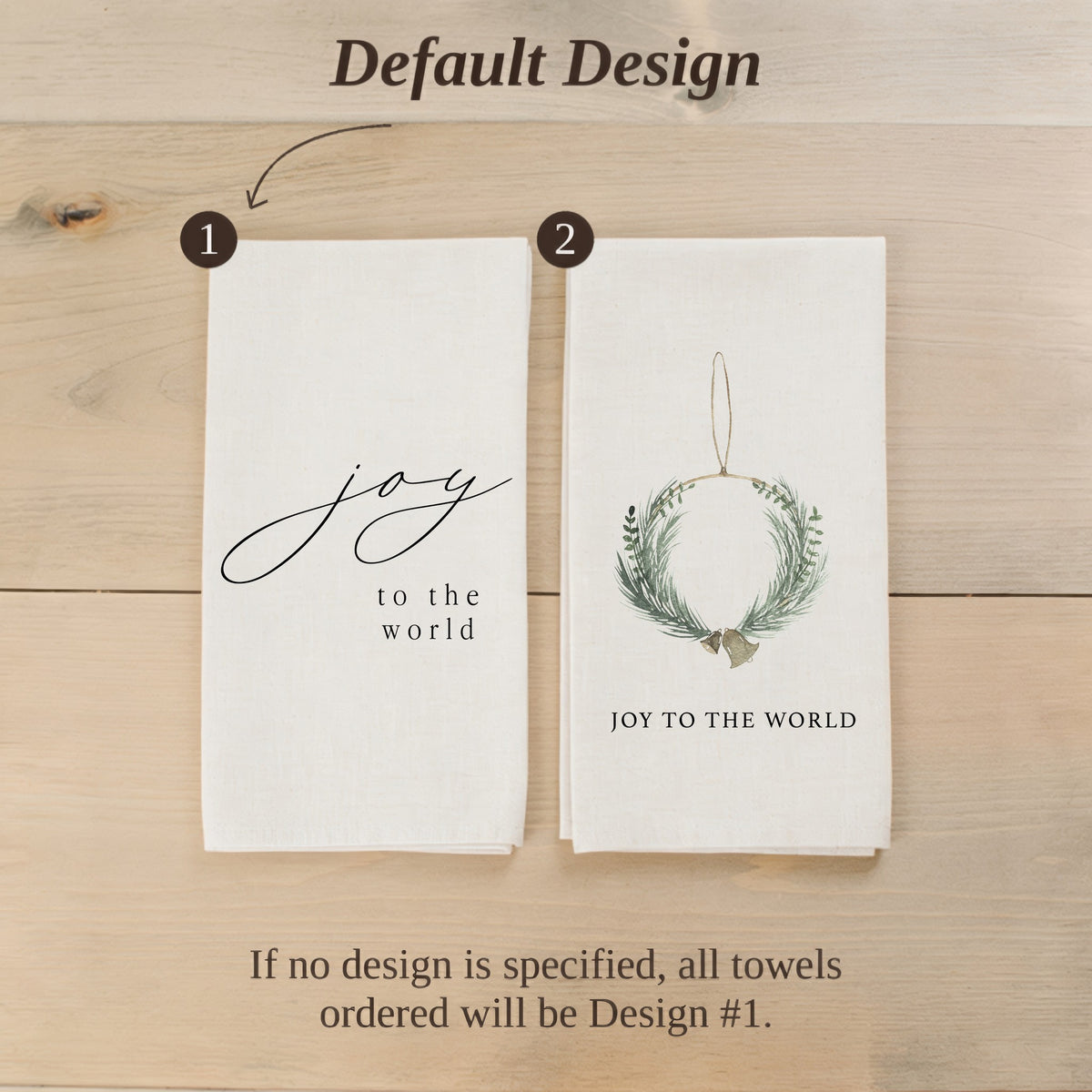 Tea Towel - Joy to the World