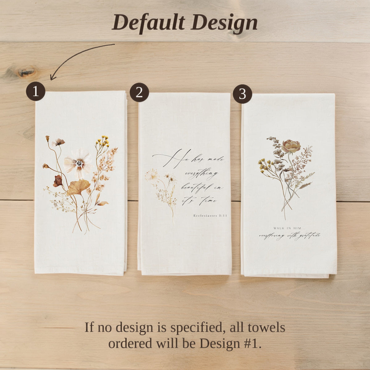 Tea Towel - Autumn Bouquet