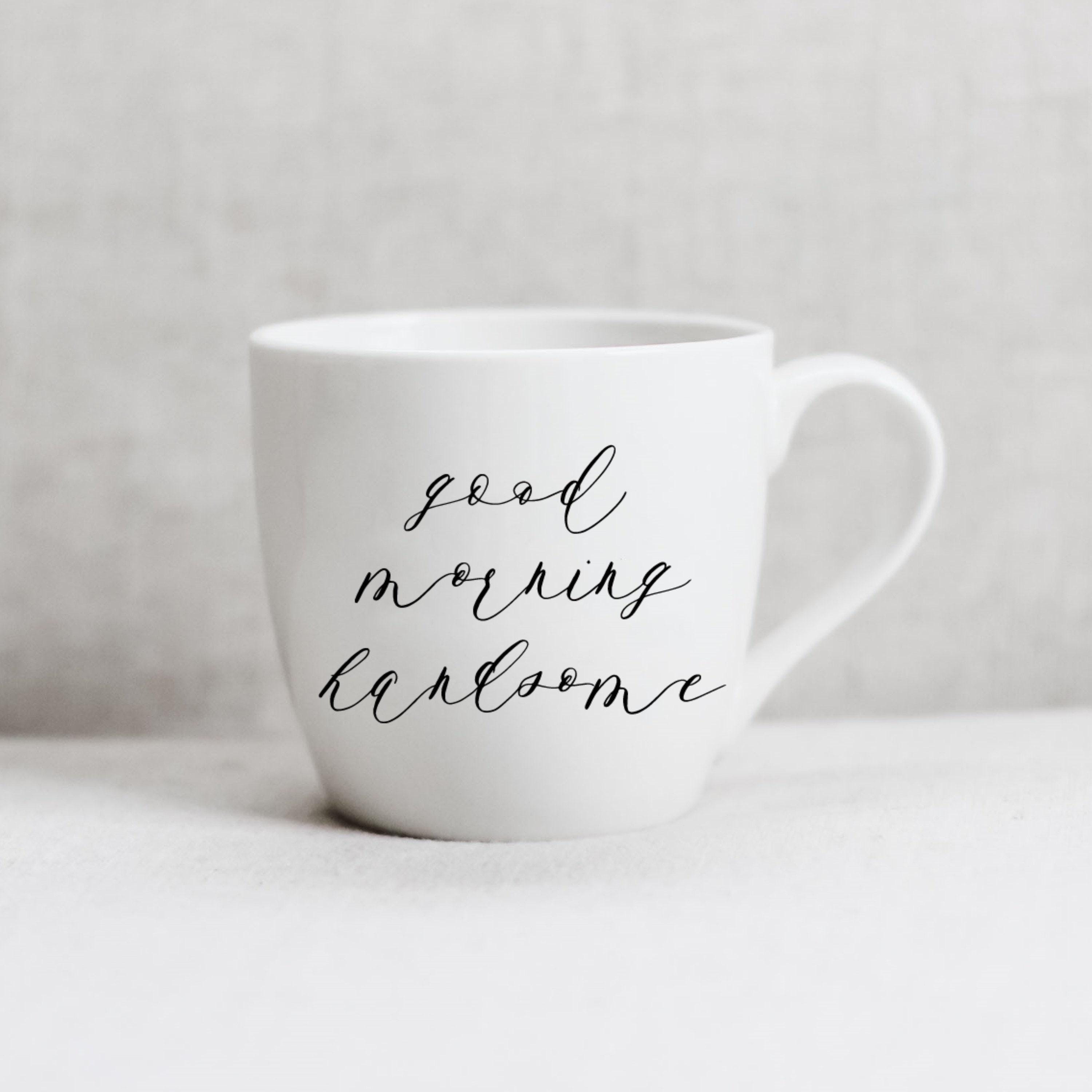 Ceramic Mug - Good Morning Handsome
